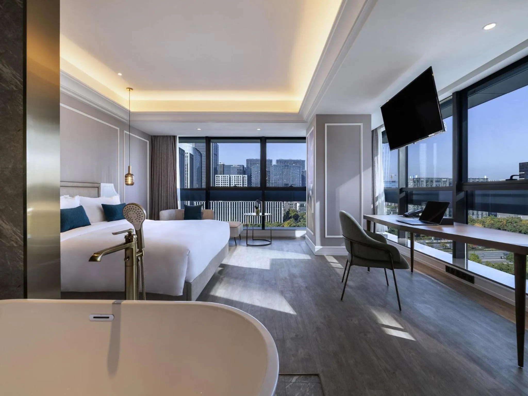 Property building, Bed in Mercure Hangzhou Xixi Wetland