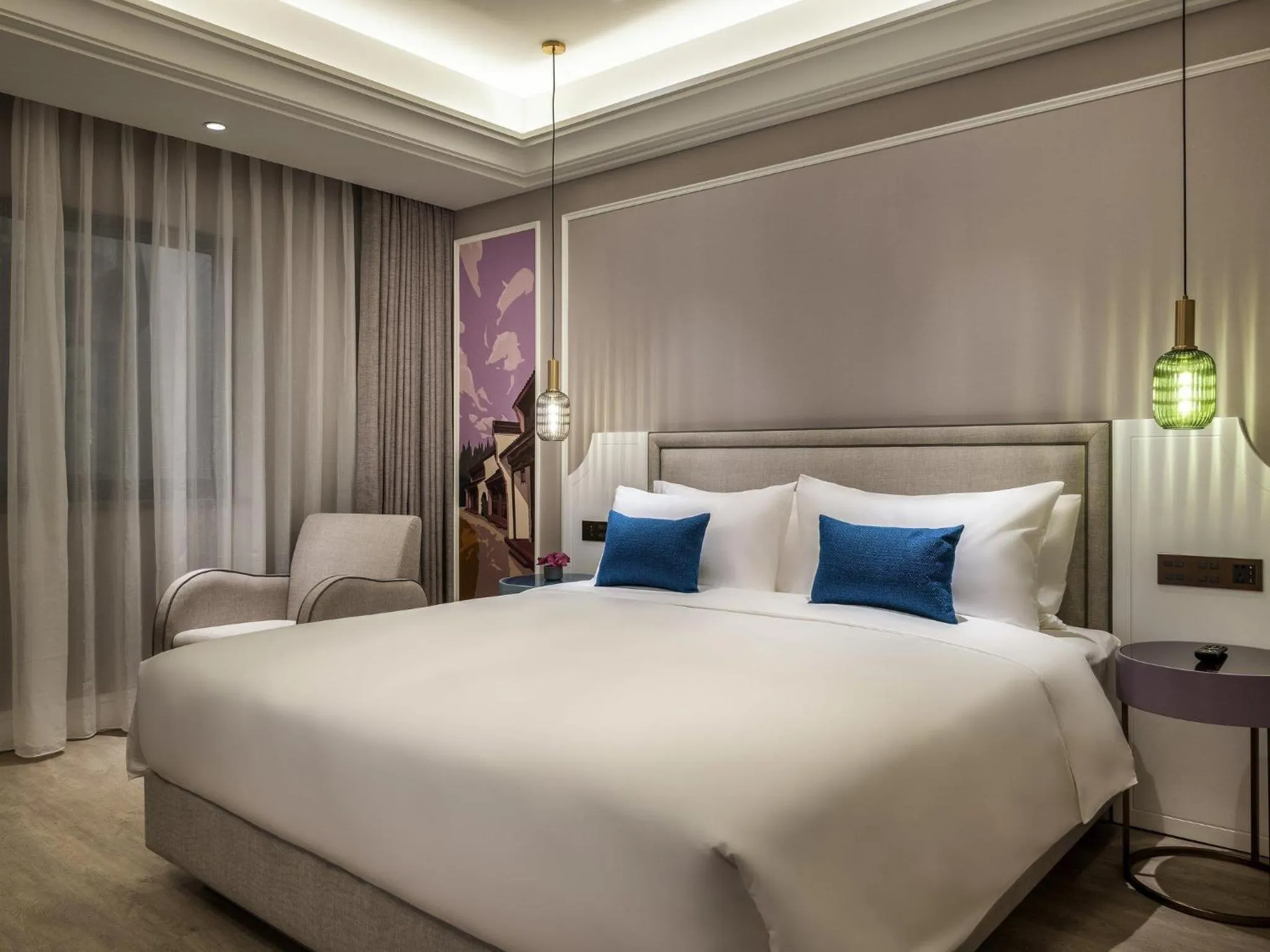 Bedroom, Bed in Mercure Hangzhou Xixi Wetland