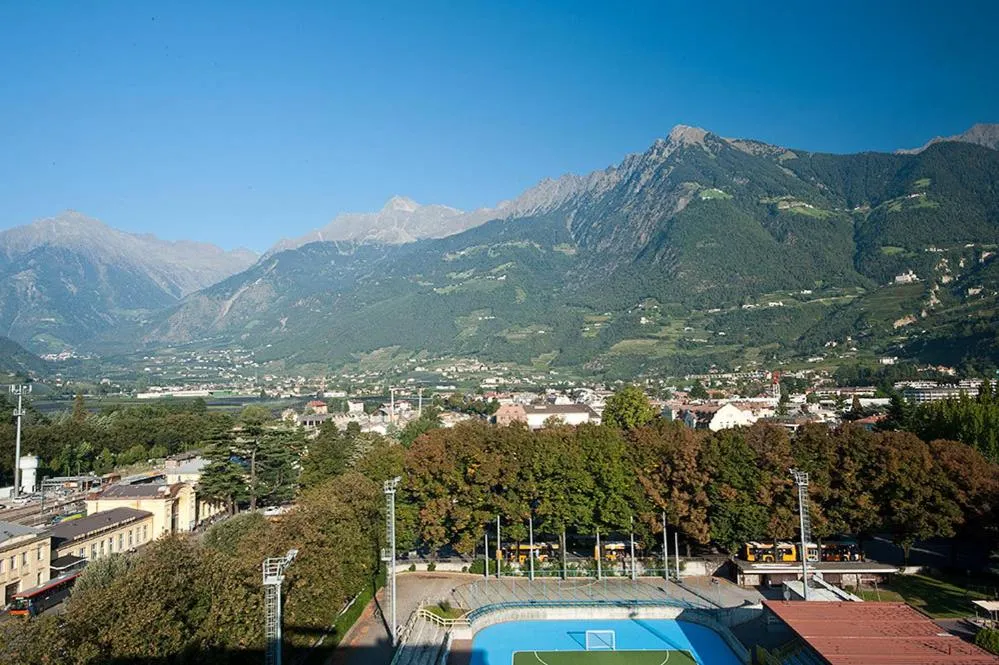 Bird's eye view in Hotel Lux