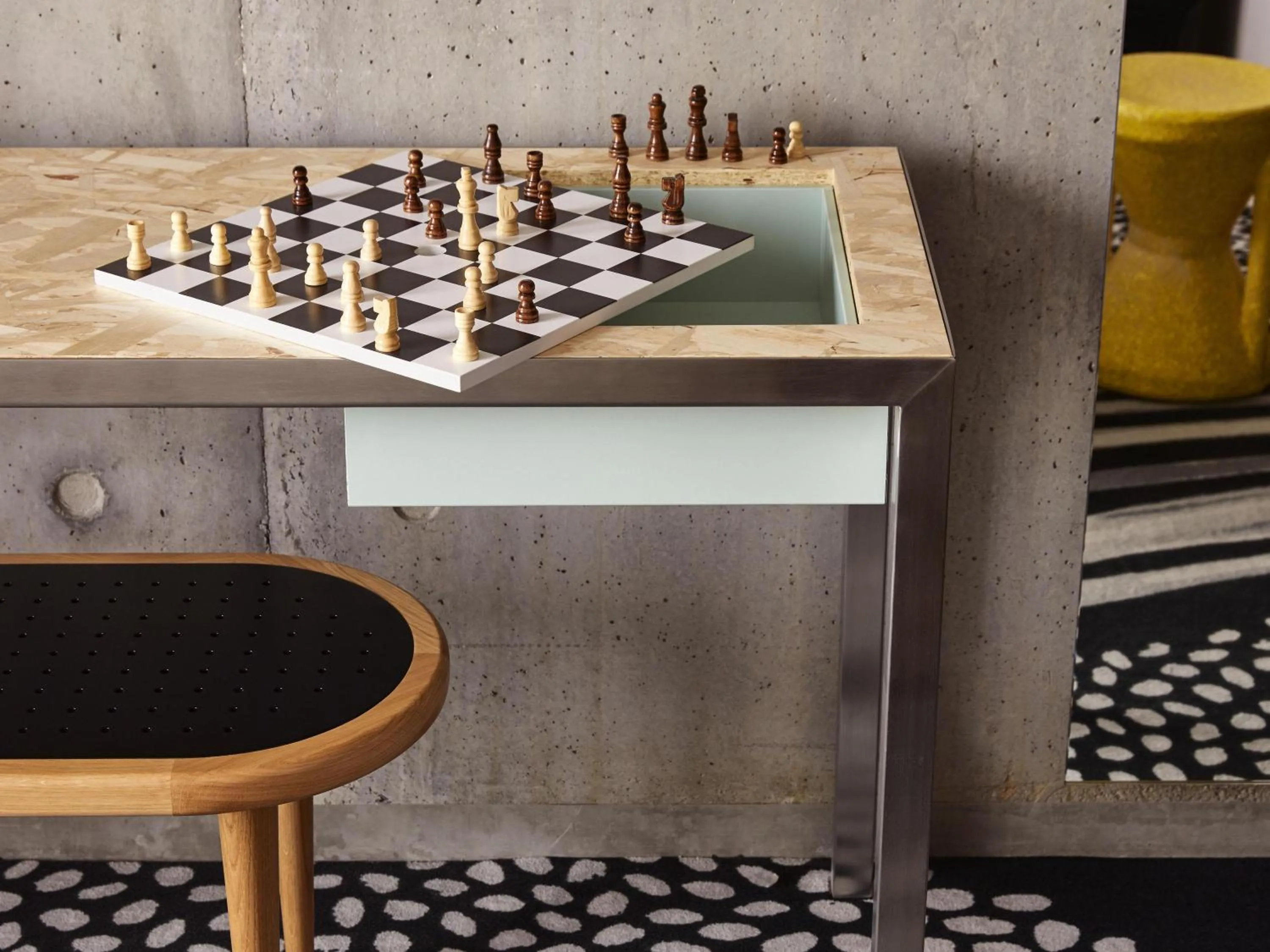 Bedroom in Mama Shelter Lille