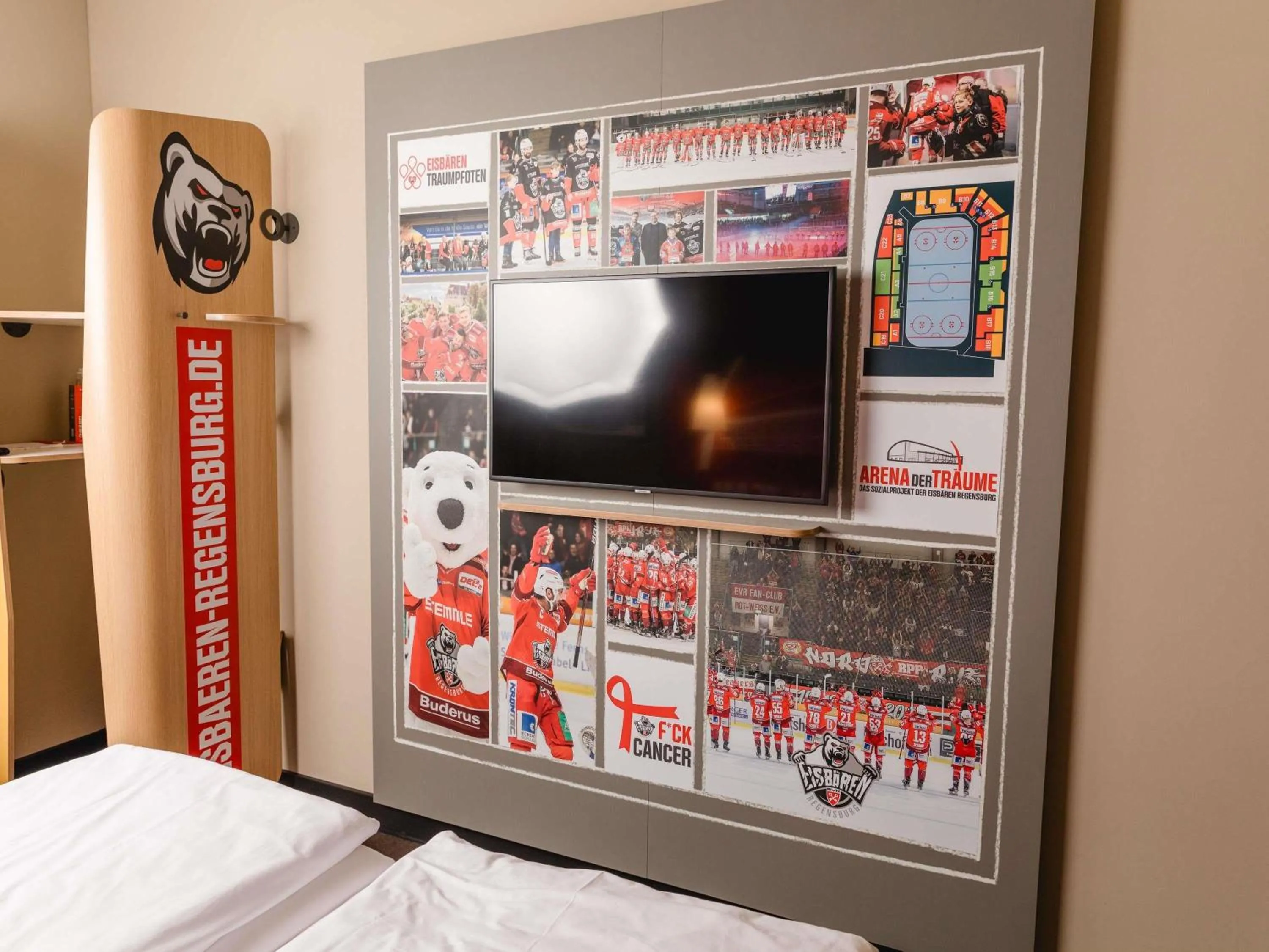 Bedroom in ibis Regensburg Zentrum