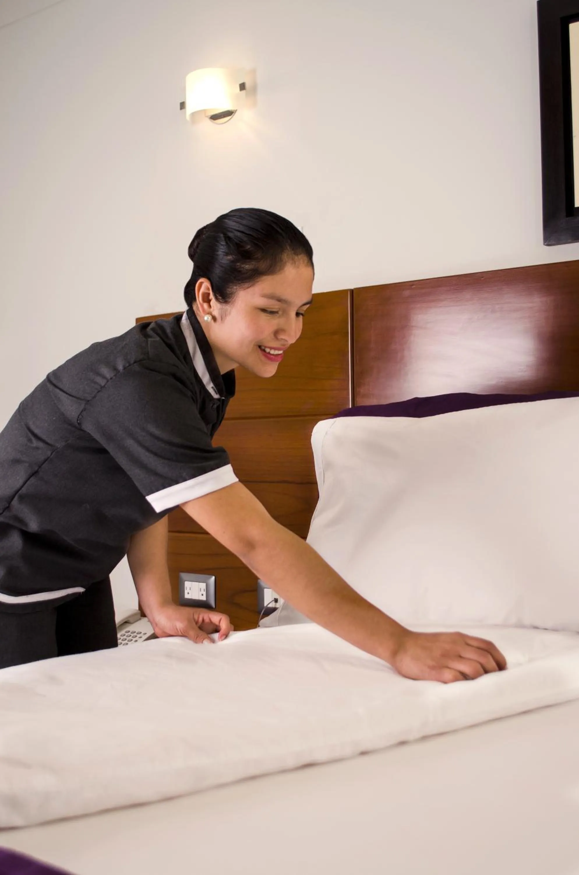 Staff in Sunec Hotel