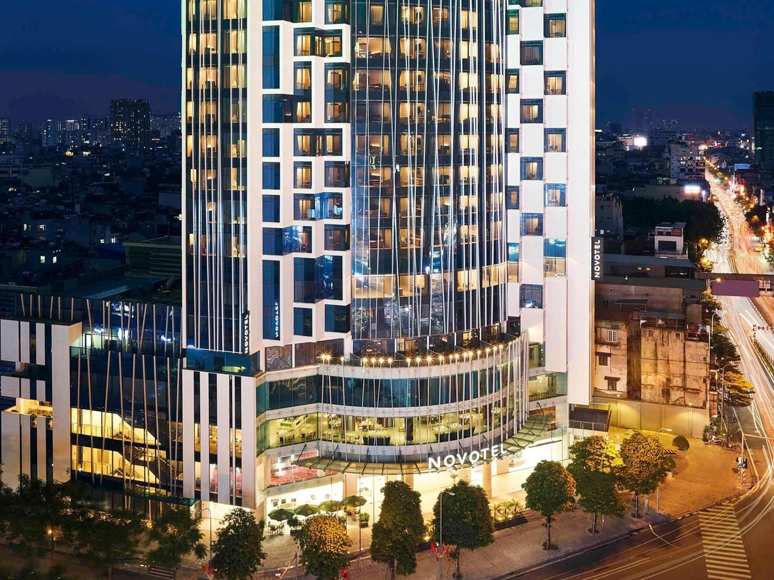 Property building in Novotel Hanoi Thai Ha