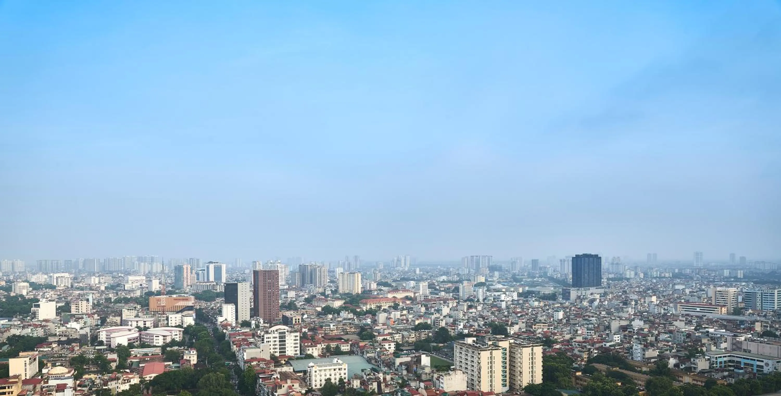 City view in Novotel Hanoi Thai Ha