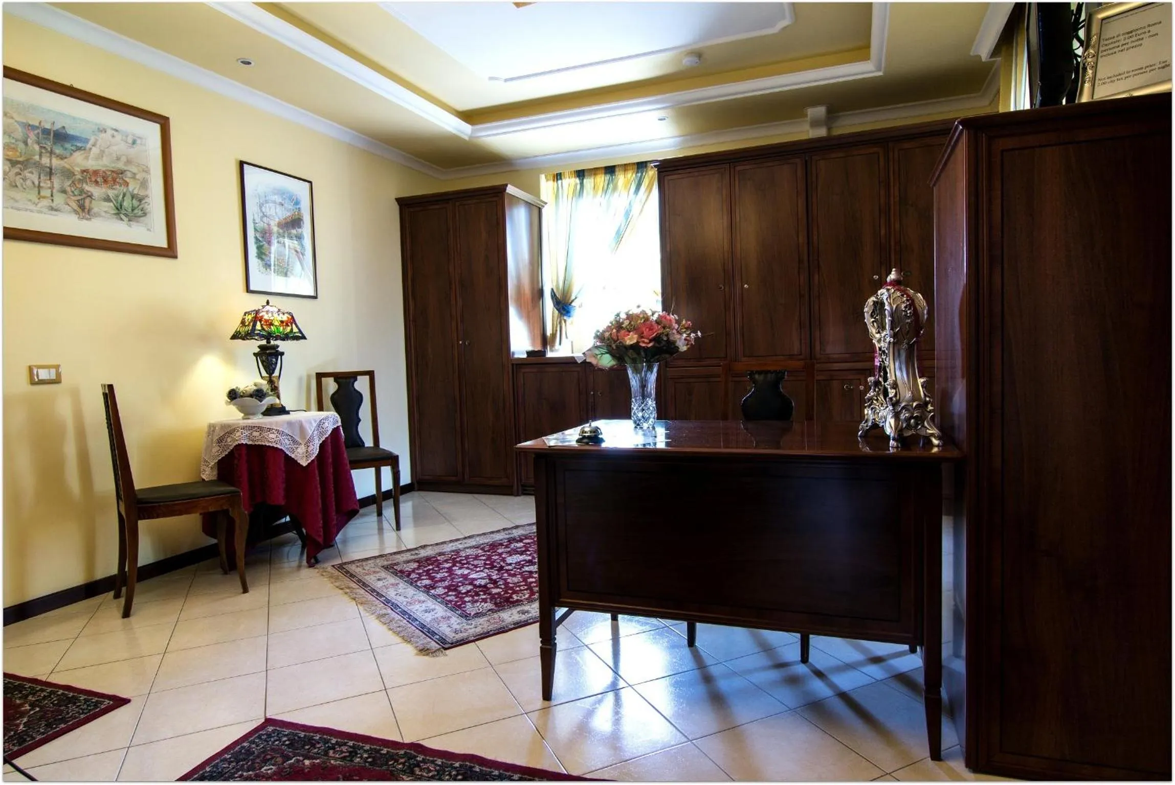 Lobby or reception in B&B Degli Amici