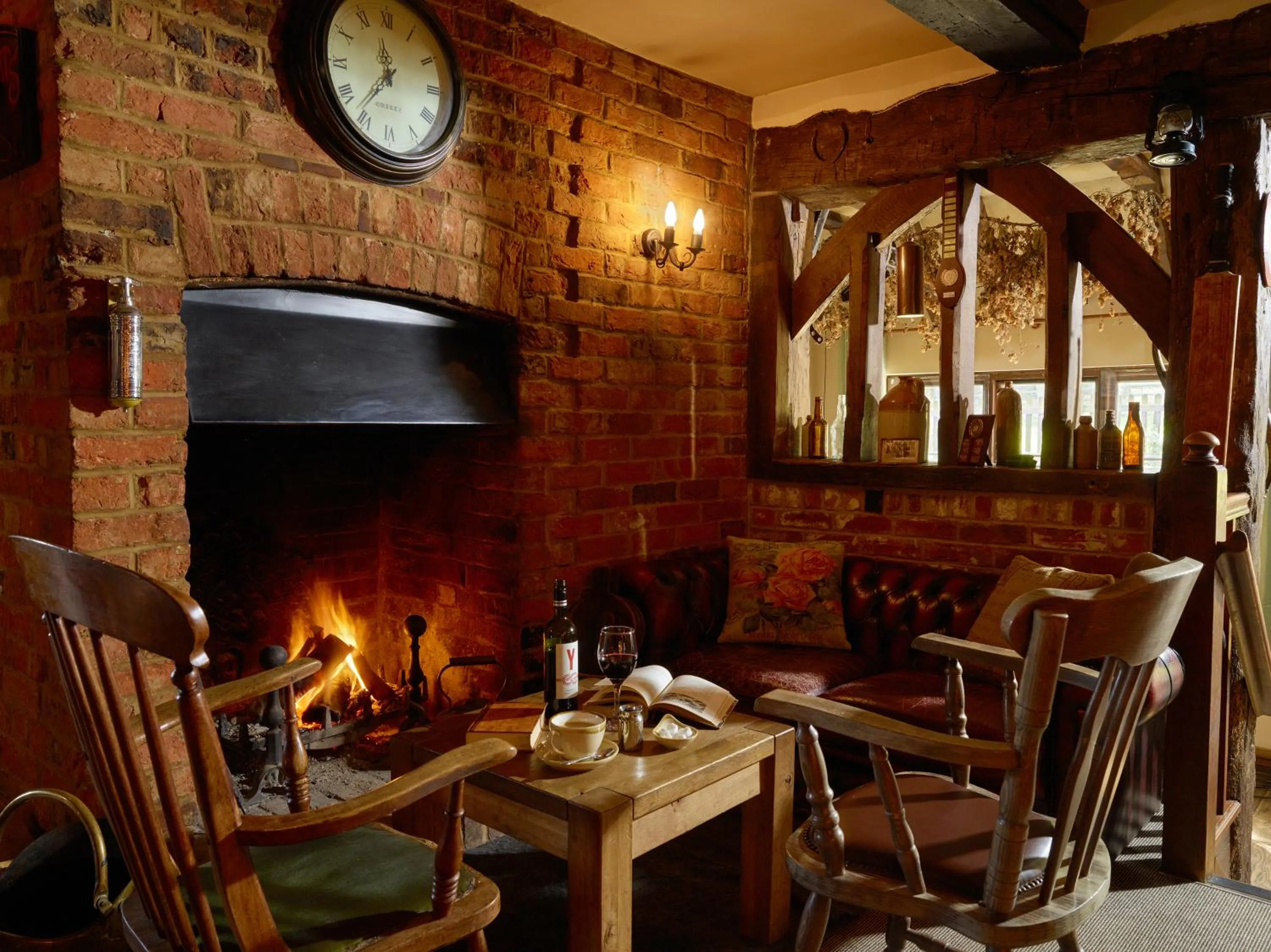 Living room in The Plough Inn