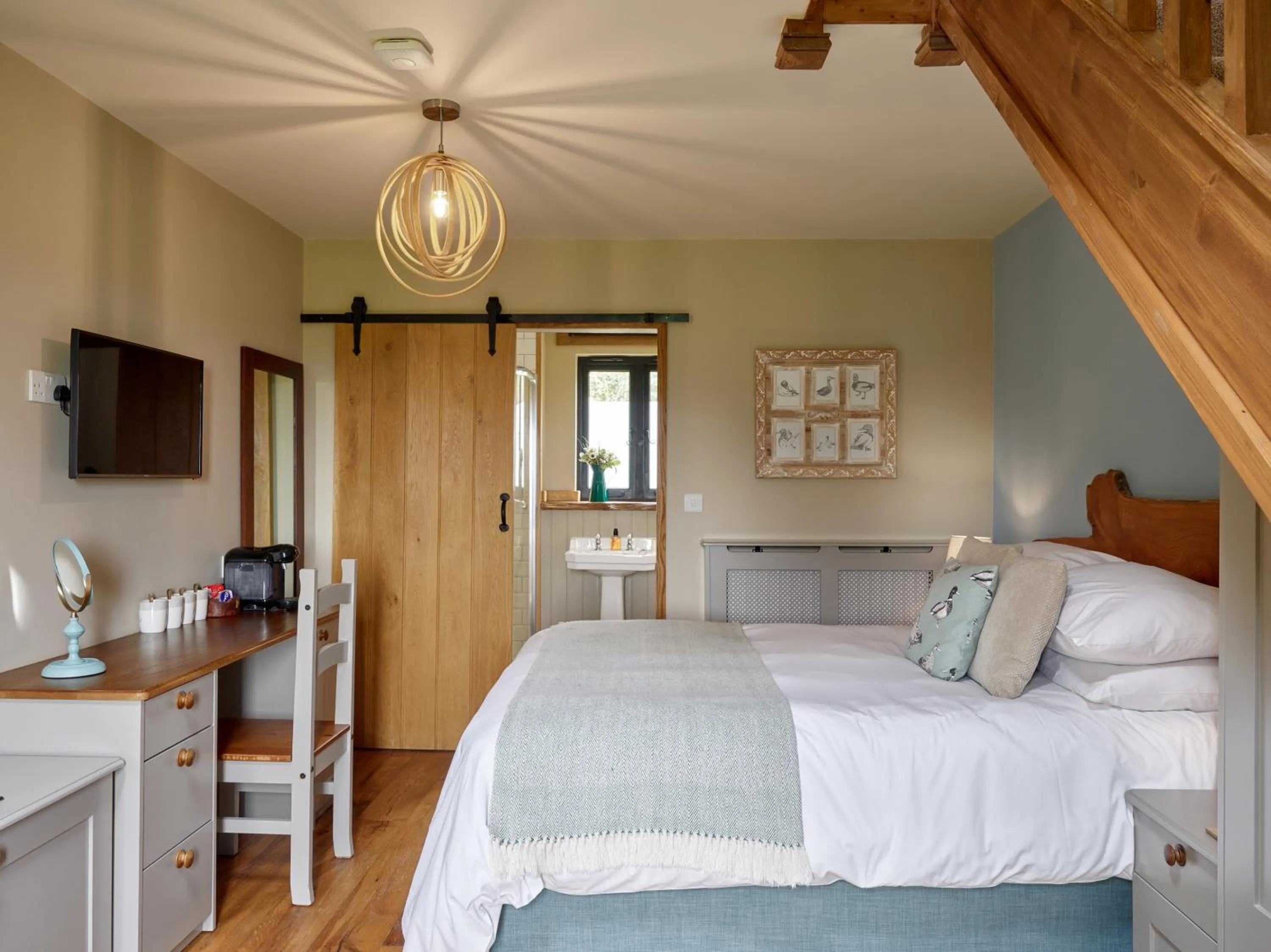 Bed in The Plough Inn