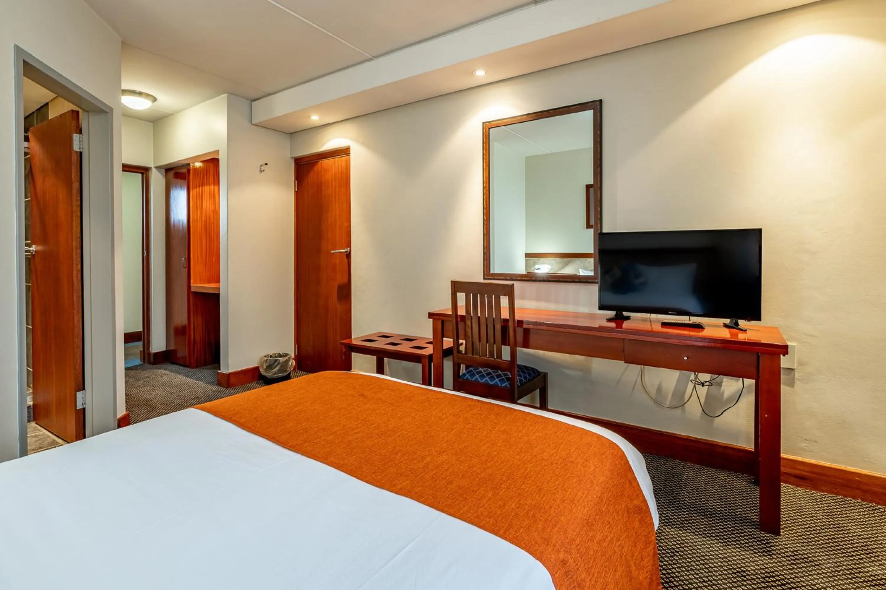 Bed in African Sky Ermelo Inn