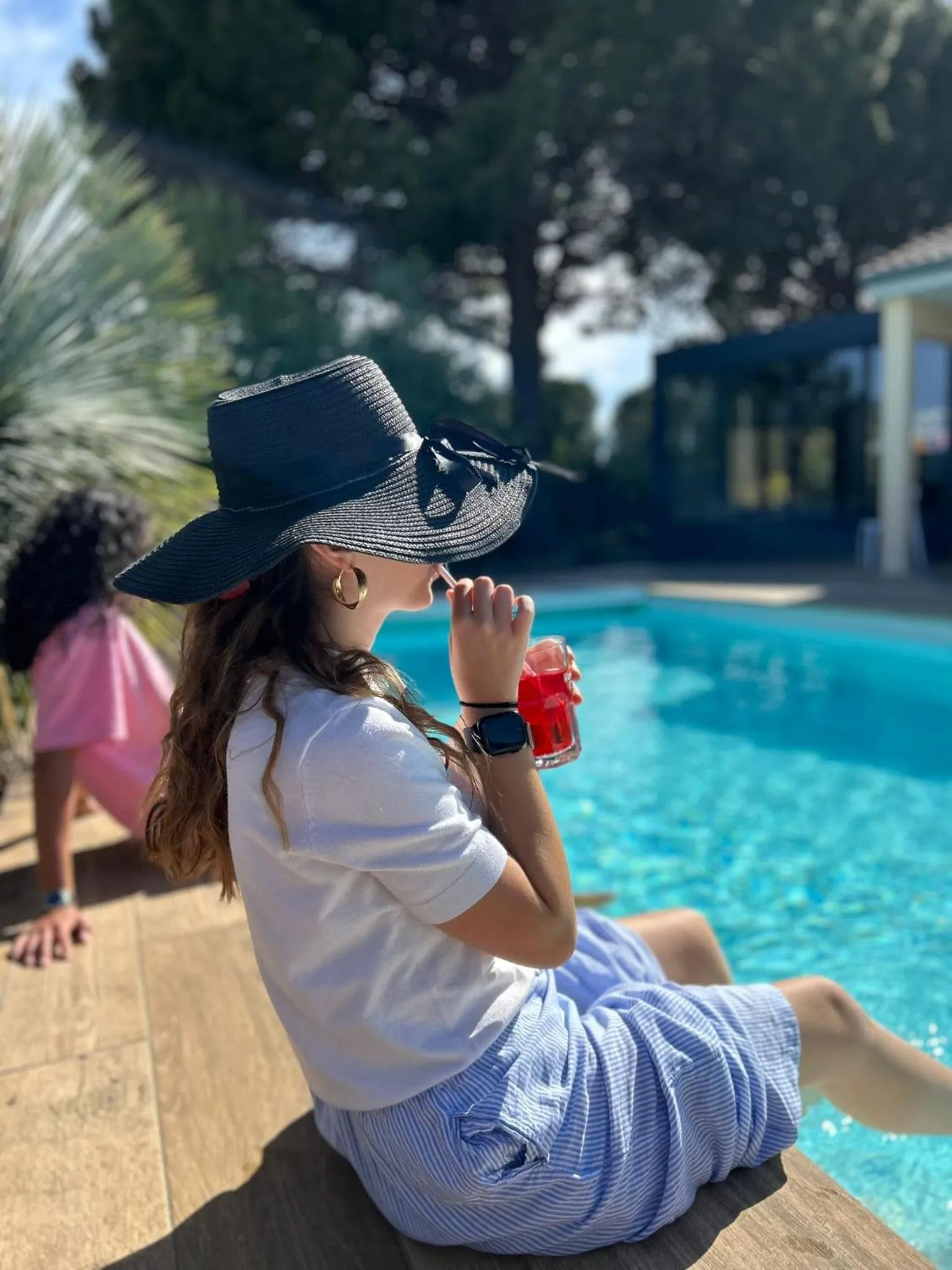 Swimming pool in Kyriad Carcassonne - Aéroport