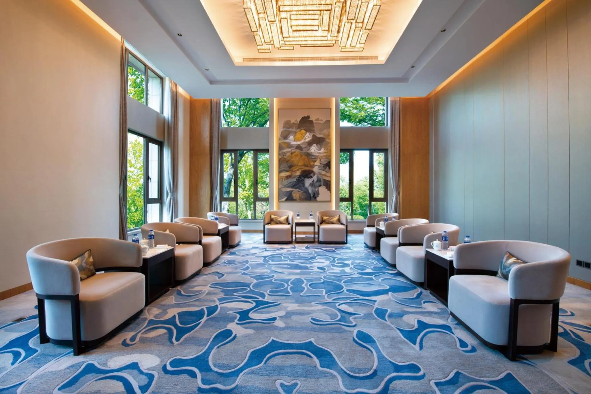 Meeting/conference room in Crowne Plaza Huzhou by IHG