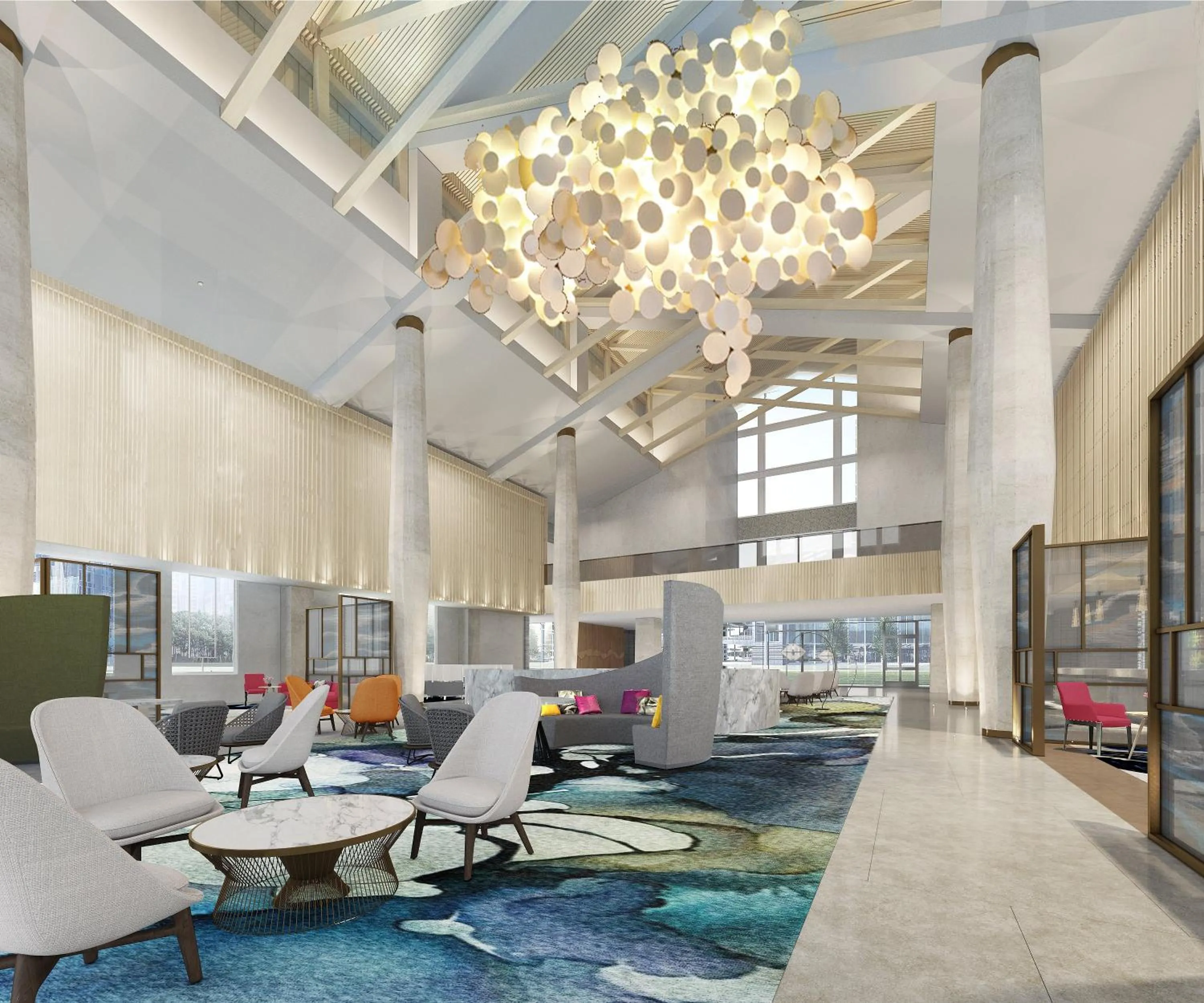 Lounge or bar in Crowne Plaza Huzhou by IHG