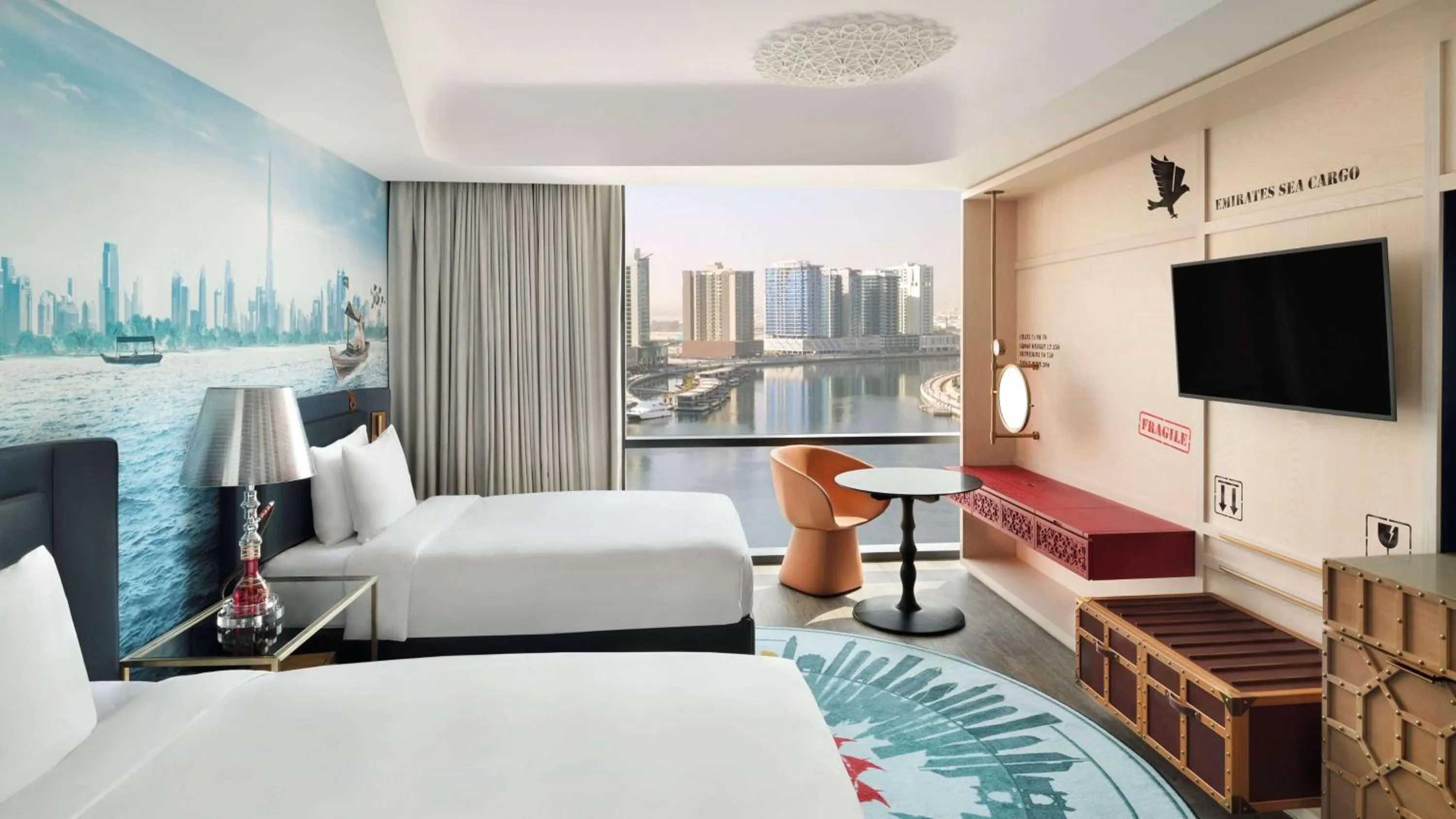 Photo of the whole room, Bed in Hotel Indigo Dubai Downtown by IHG