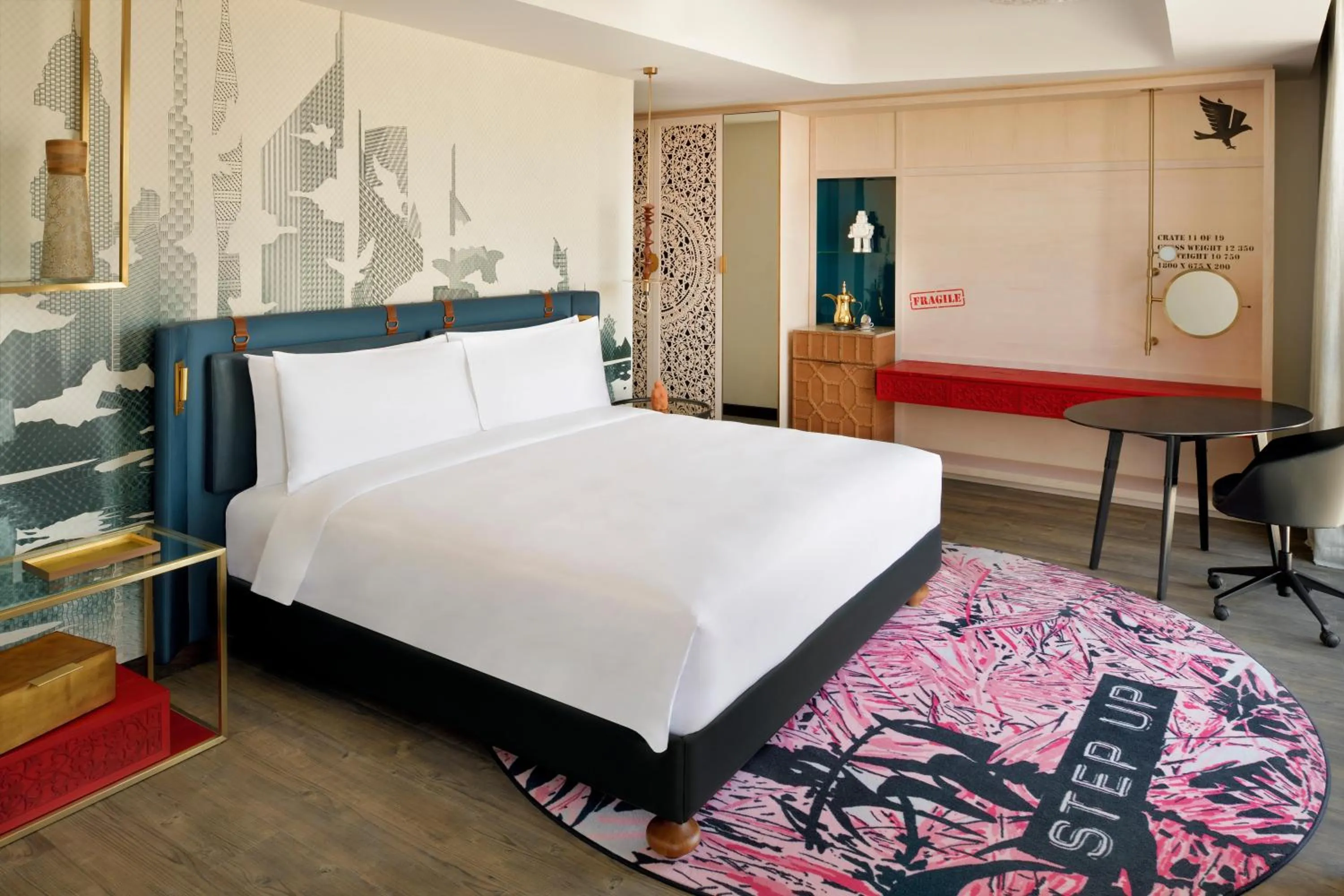 Photo of the whole room, Bed in Hotel Indigo Dubai Downtown by IHG