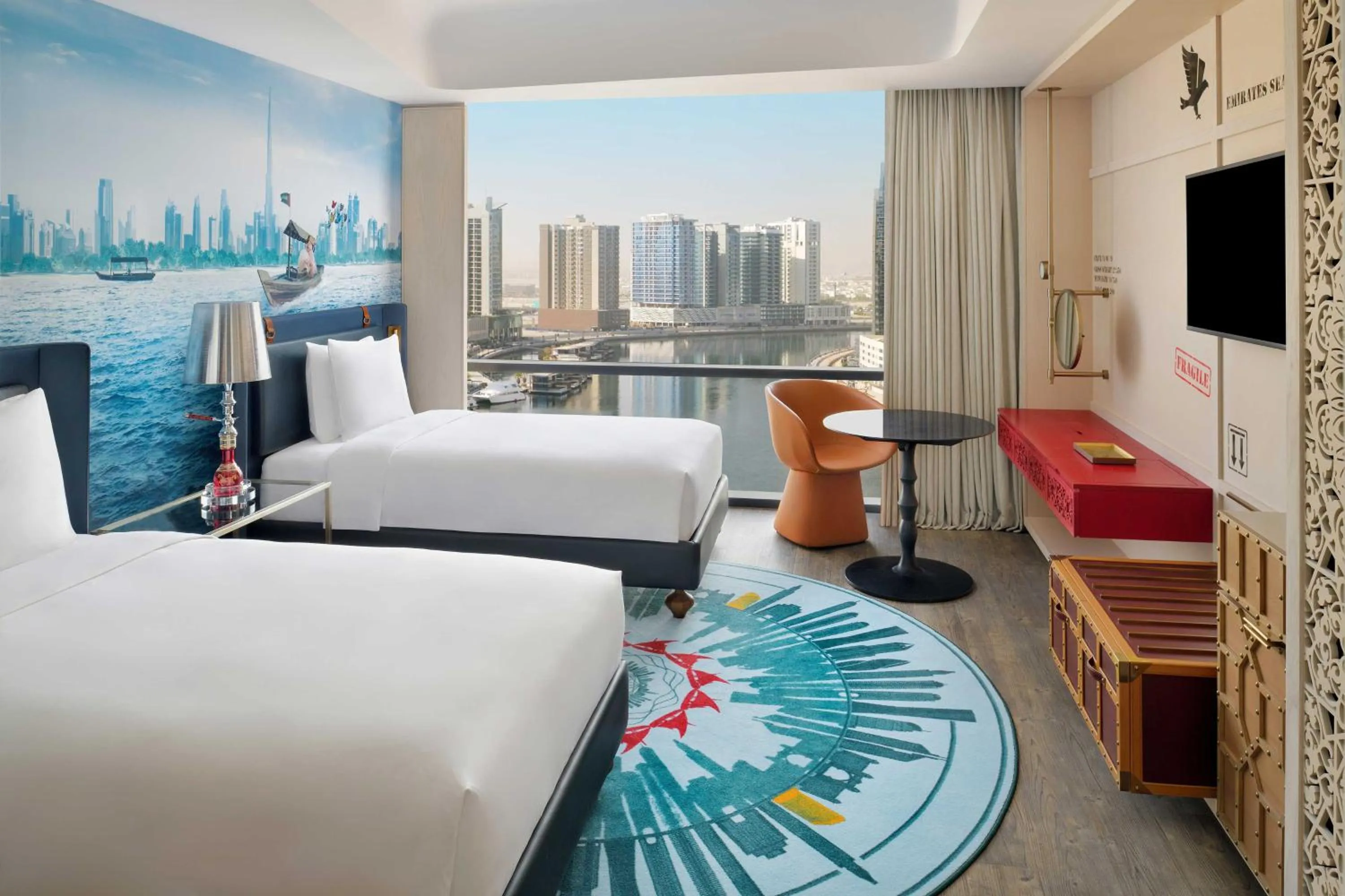 Photo of the whole room, Bed in Hotel Indigo Dubai Downtown by IHG