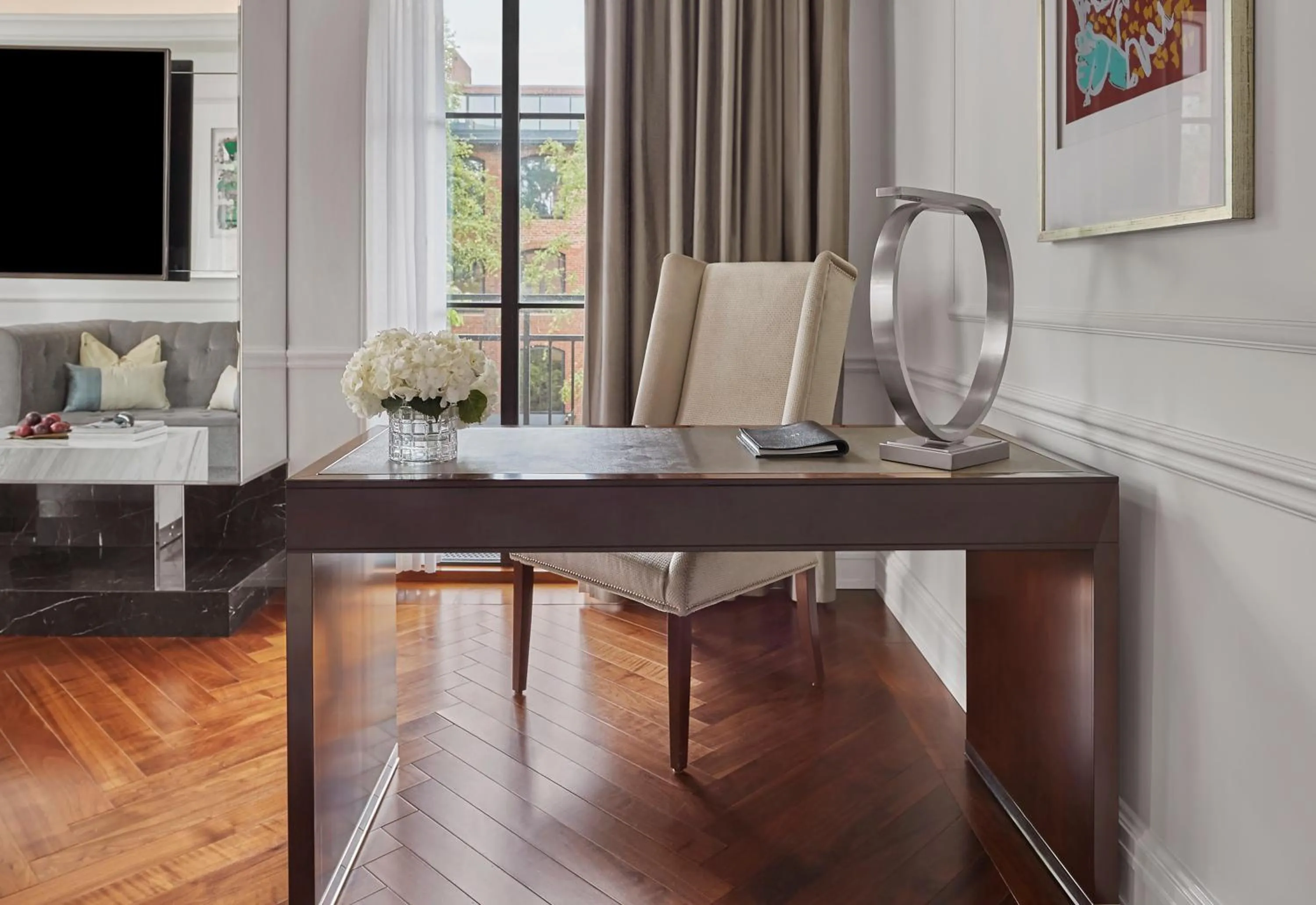 Living room in Rosewood Washington DC