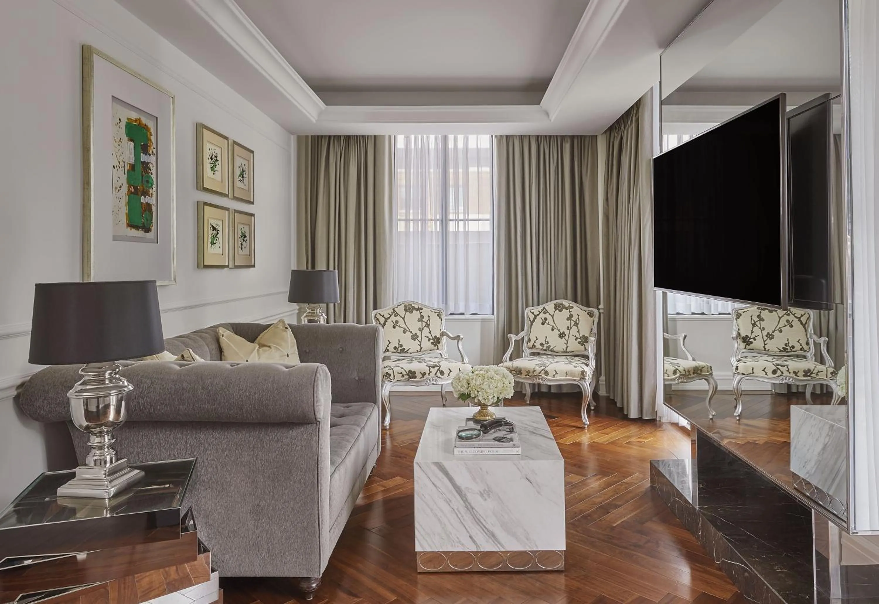 Communal lounge/ TV room in Rosewood Washington DC