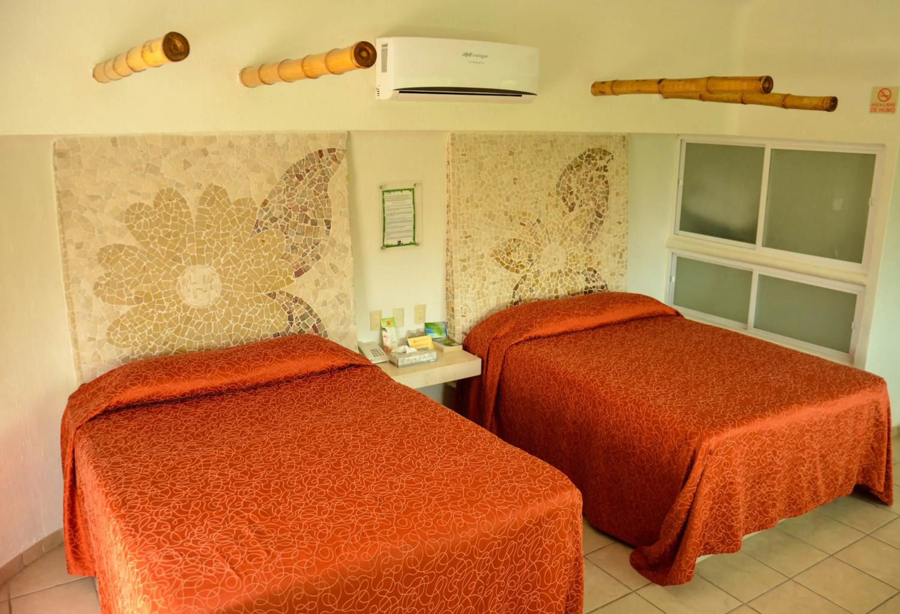 Bed in Bon Jesus Hotel