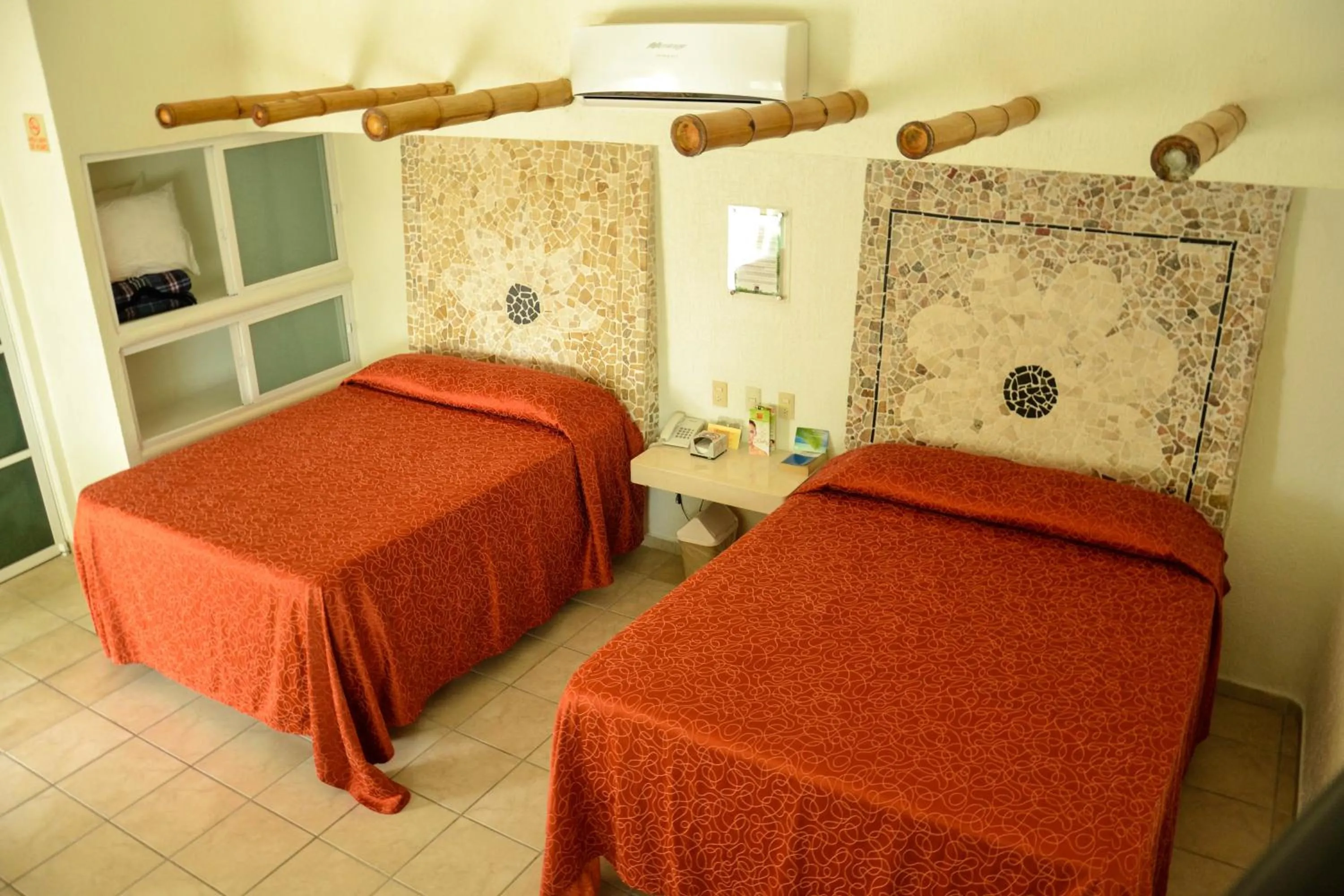 Bed in Bon Jesus Hotel