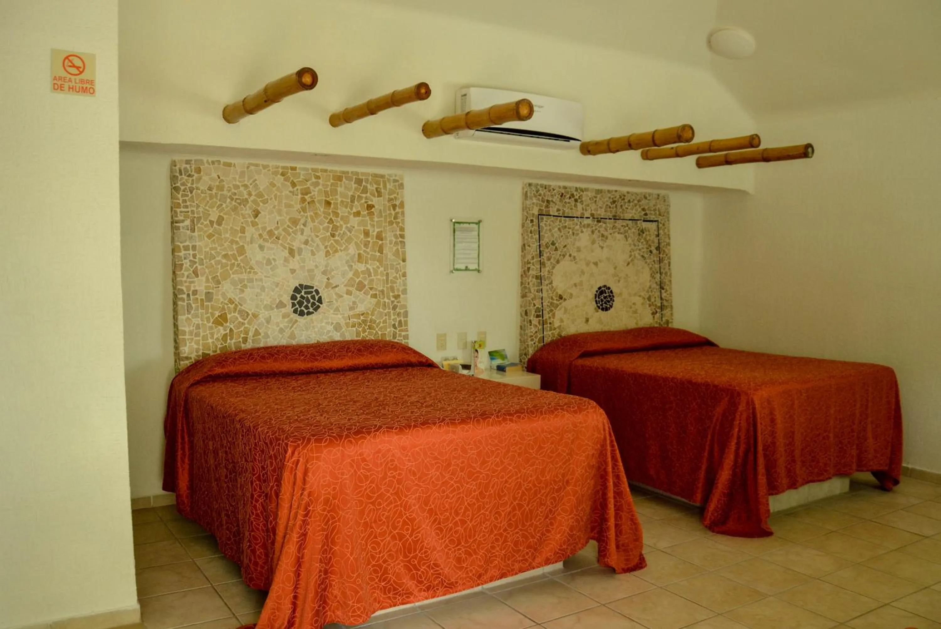 Bed in Bon Jesus Hotel