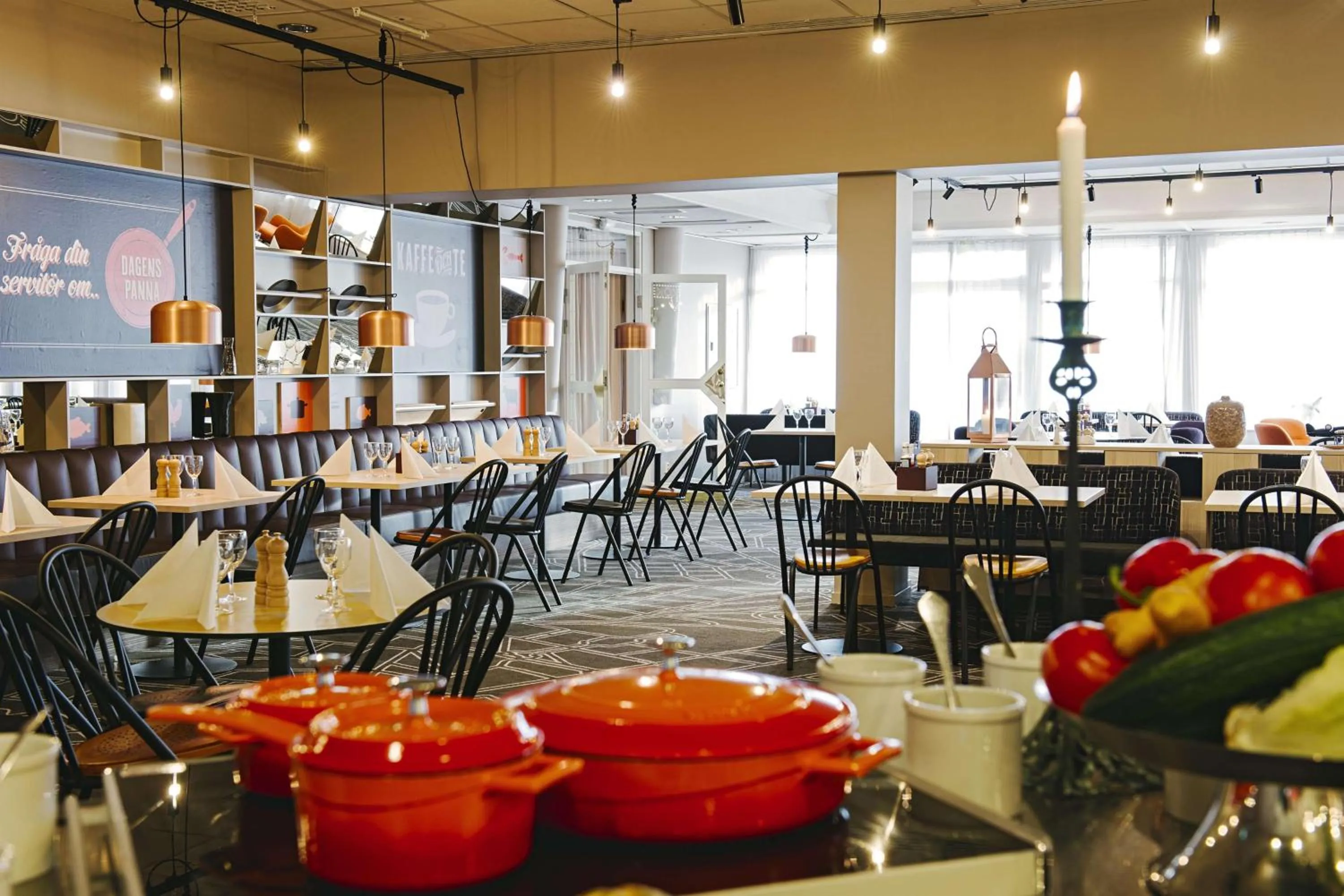 Restaurant/places to eat in Scandic Uppsala Nord