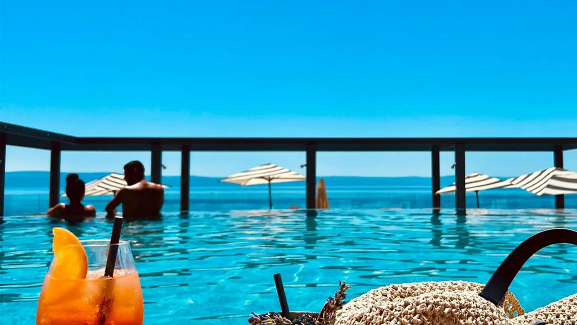 Pool view in Boutique Hotel Mirjam