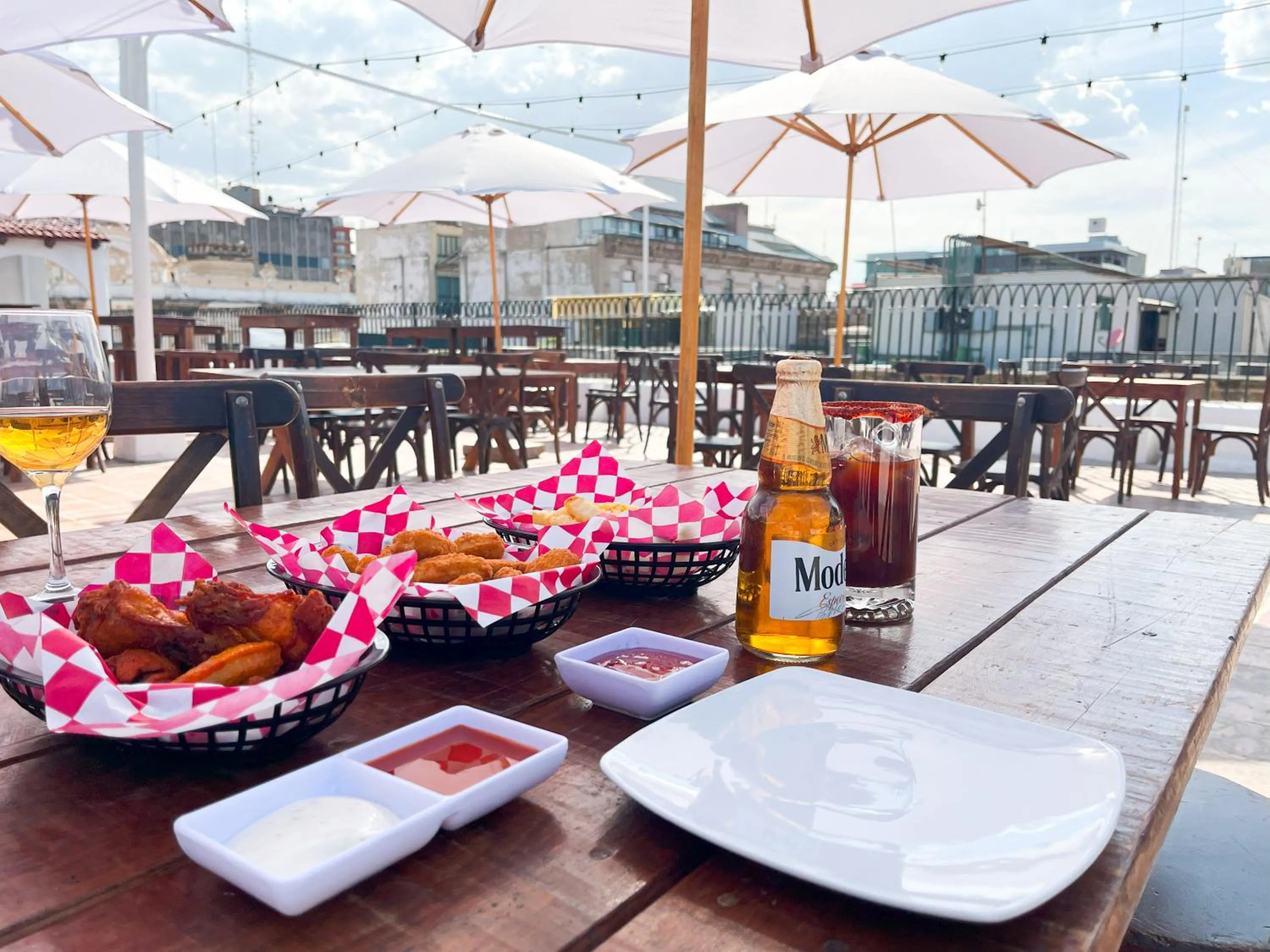 Balcony/Terrace in Hotel Frances