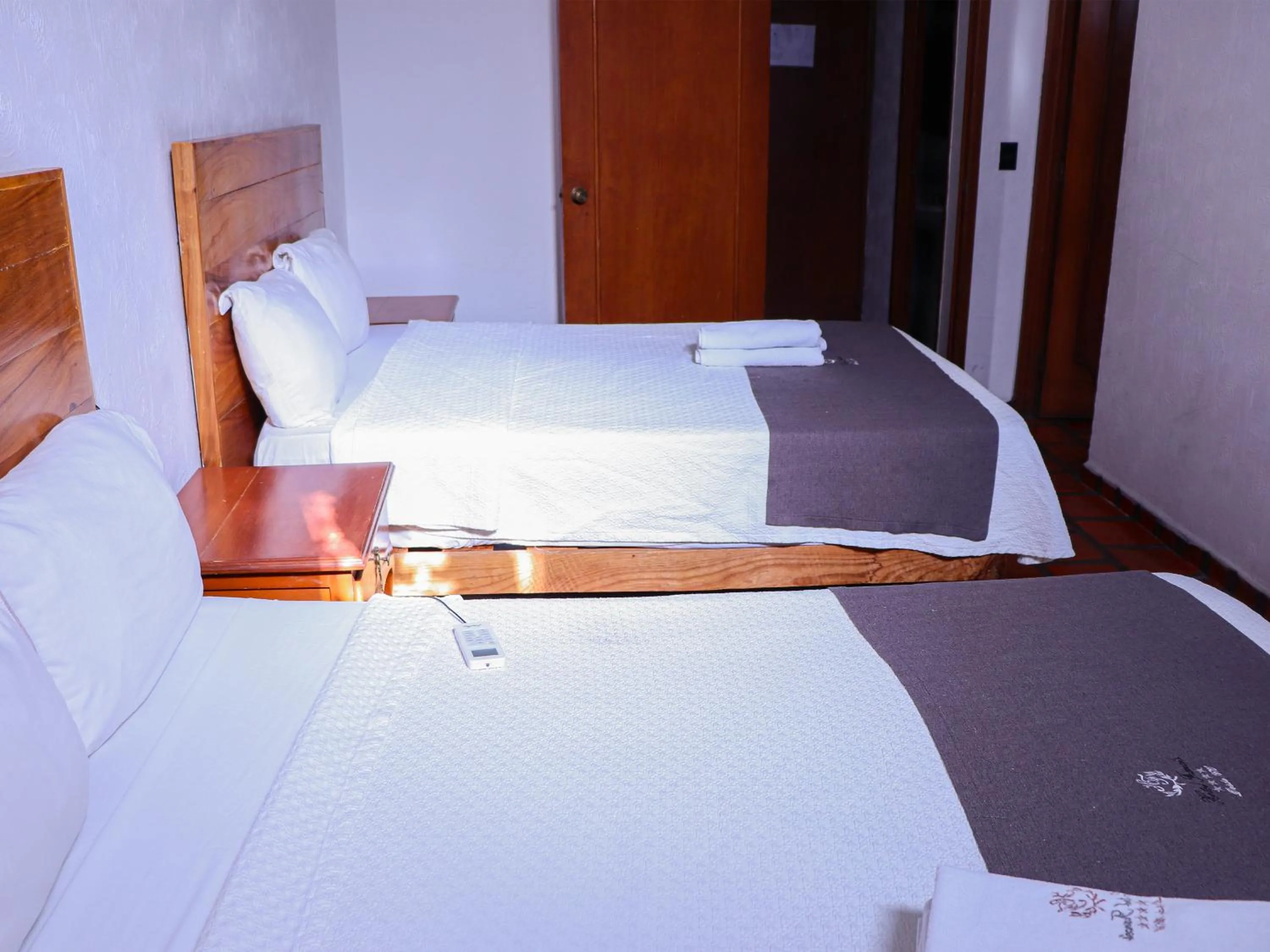 Bed in Hotel Frances