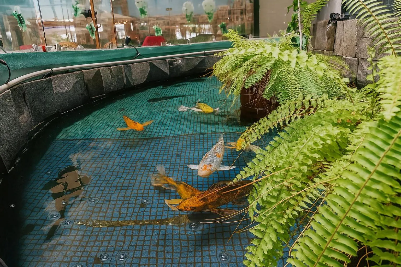 Garden view in Paris FC Hotel