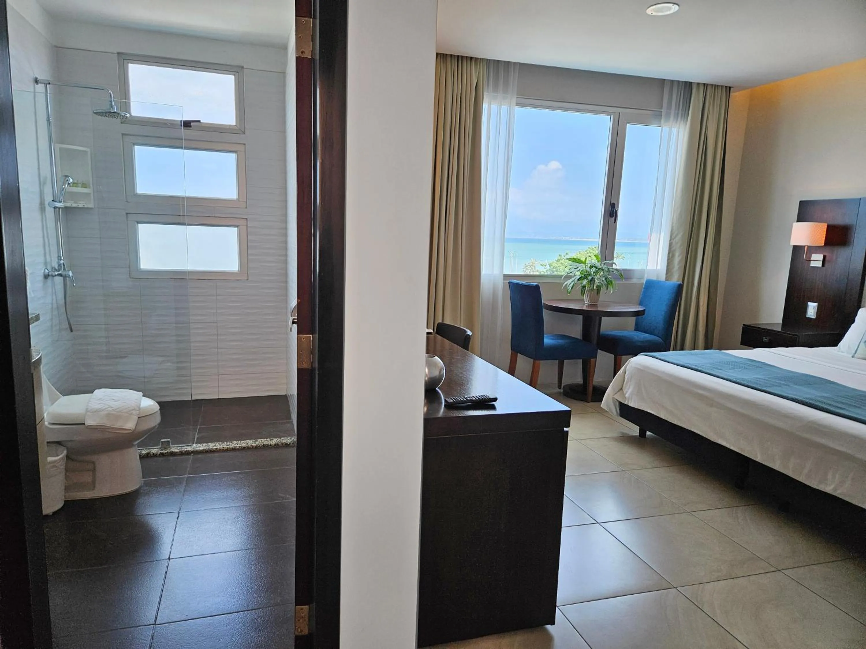 Bed in Hotel Perla Spondylus