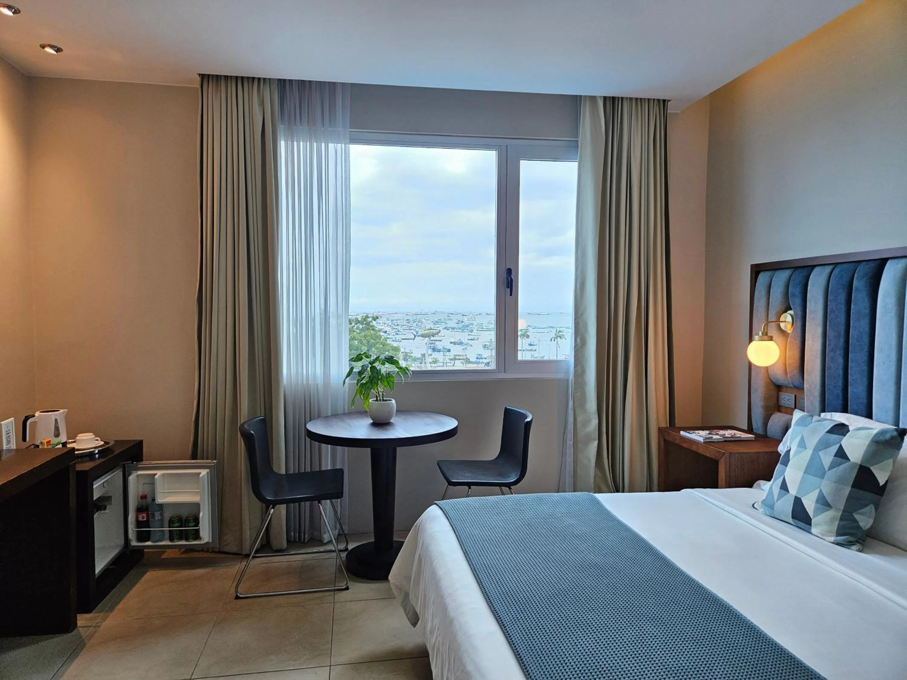 Bed in Hotel Perla Spondylus