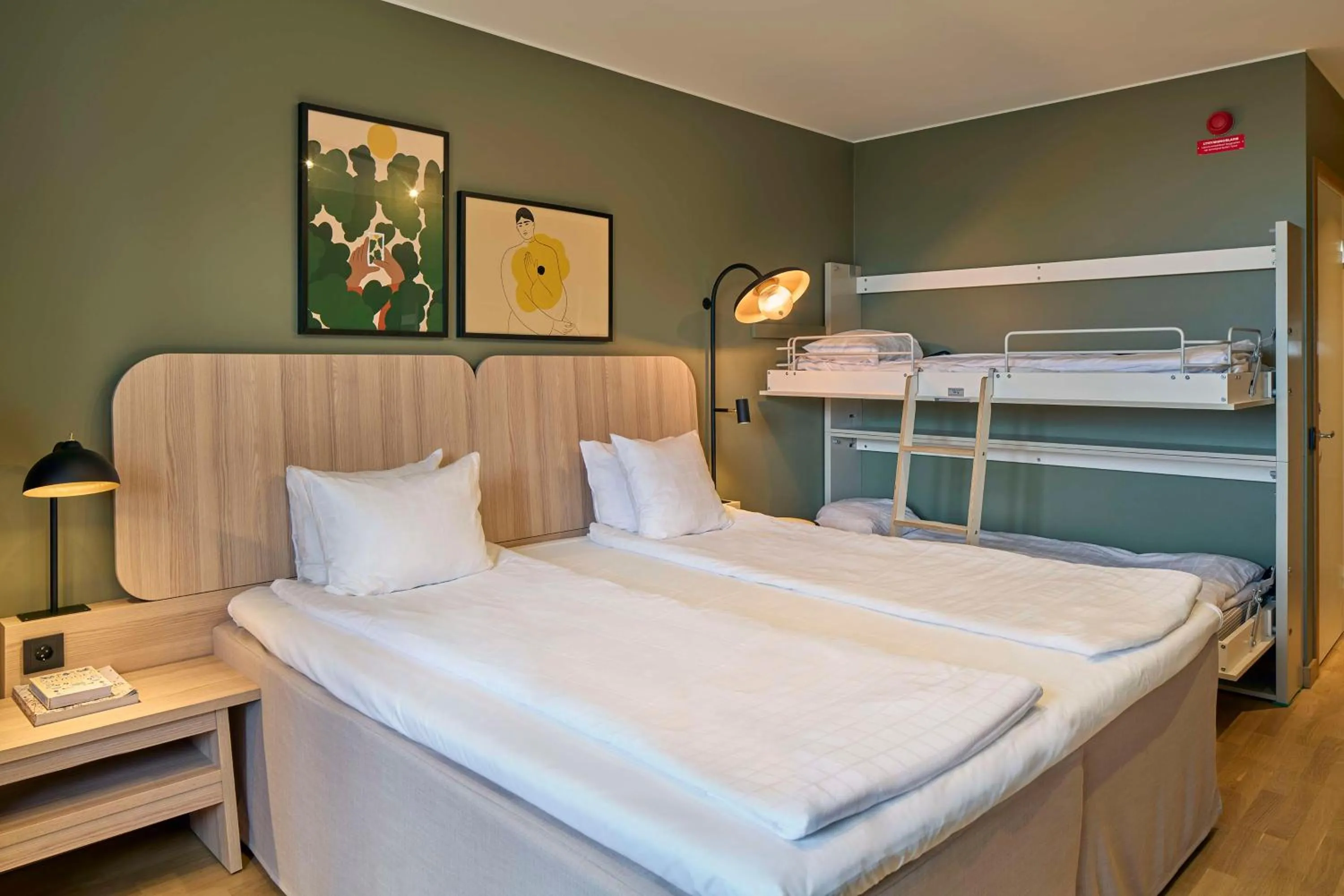 Bedroom, Bed in Scandic Swania