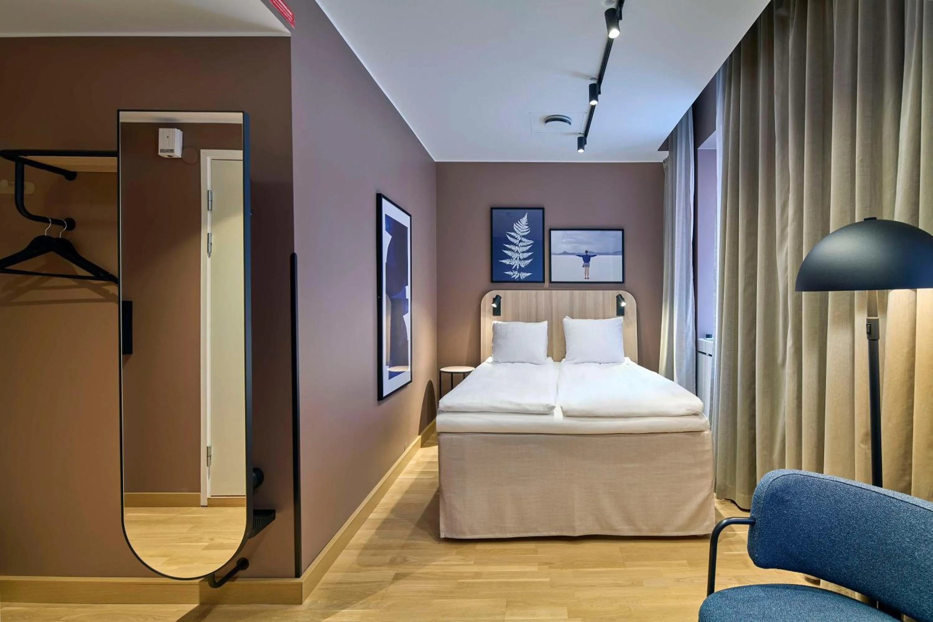 Bedroom, Bed in Scandic Swania