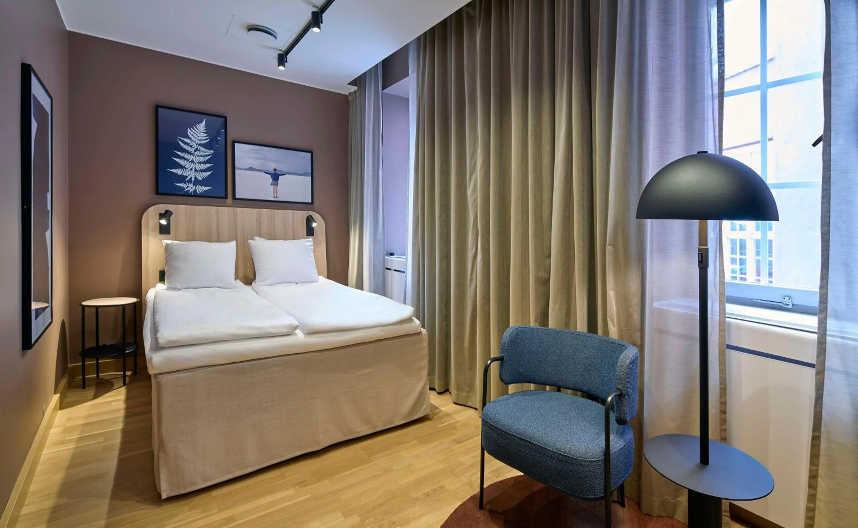 Bedroom, Bed in Scandic Swania