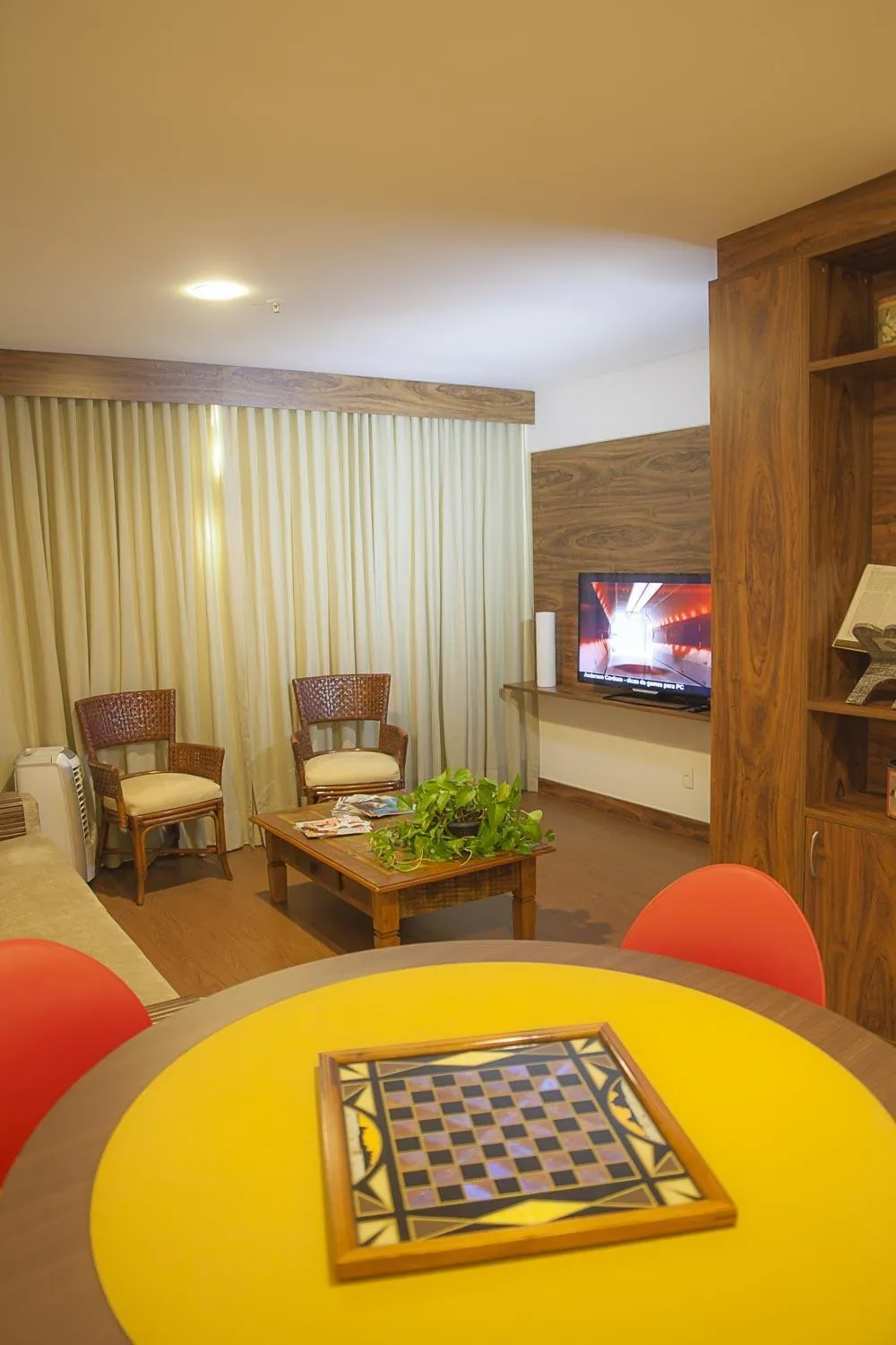 Living room in Hotel Flat Itaipava