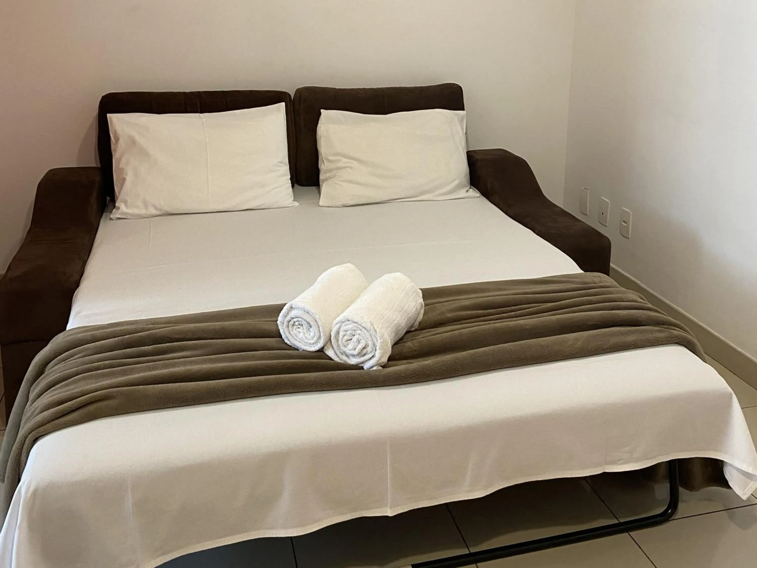 Bed in Hotel Flat Itaipava