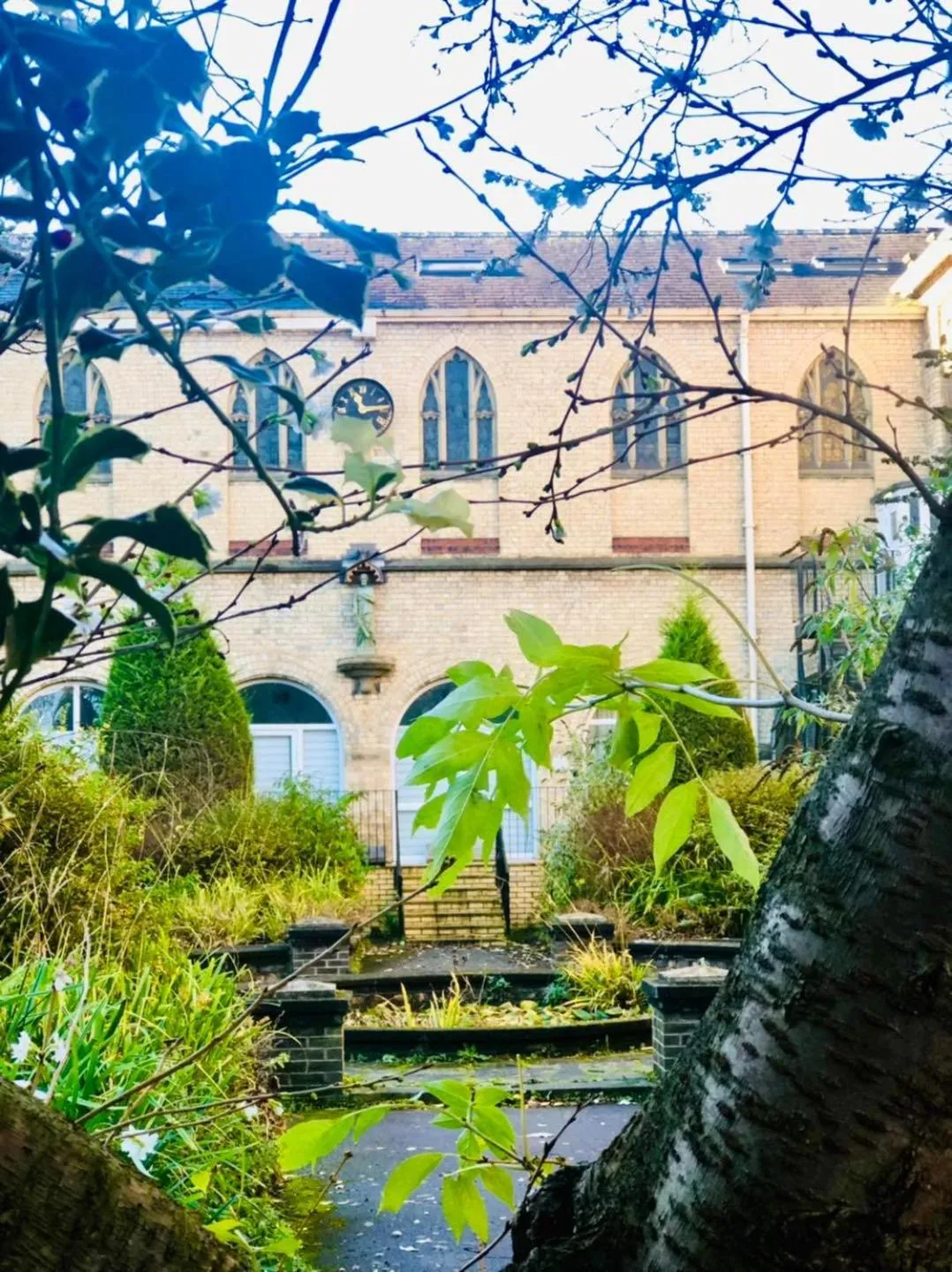 Garden in Endsleigh Park Hotel