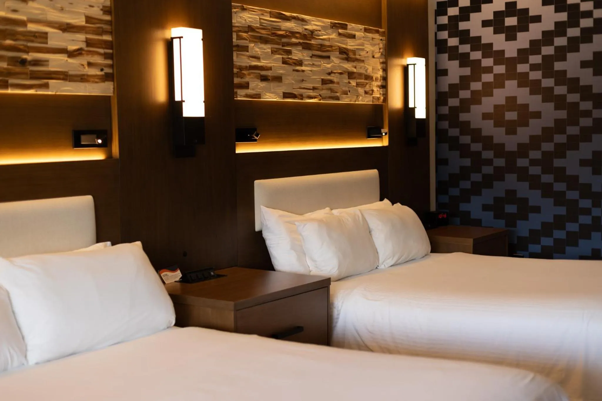 Bed in Little Creek Casino Resort