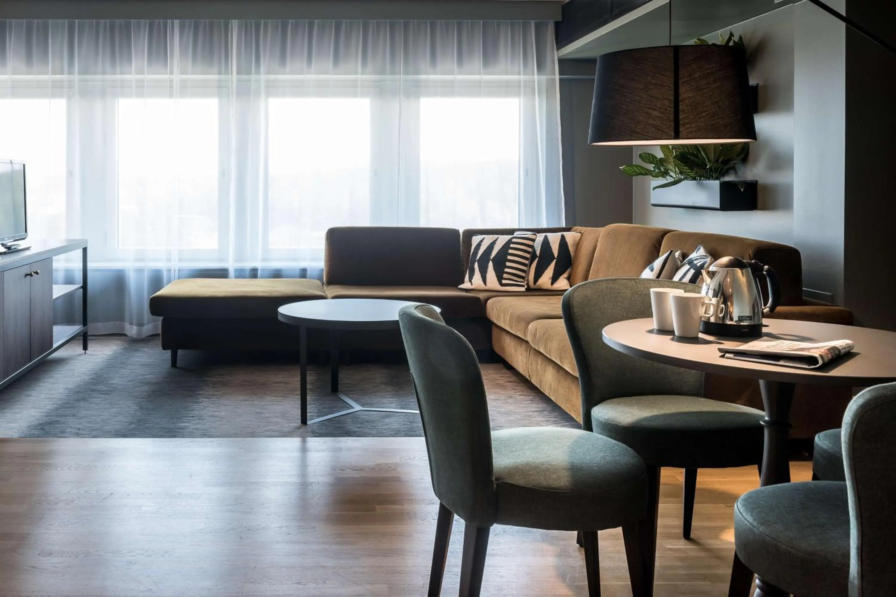 Bedroom in Scandic Infra City