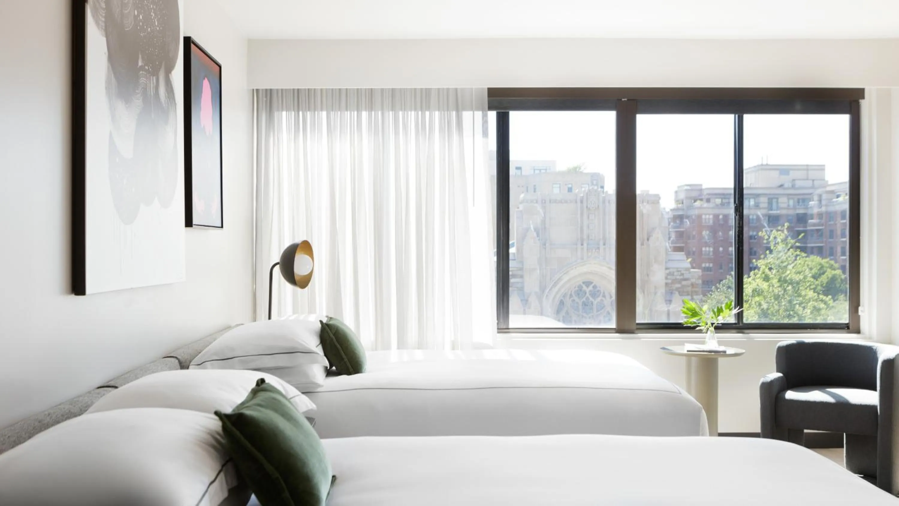 City view, Bed in Kimpton Banneker Hotel by IHG