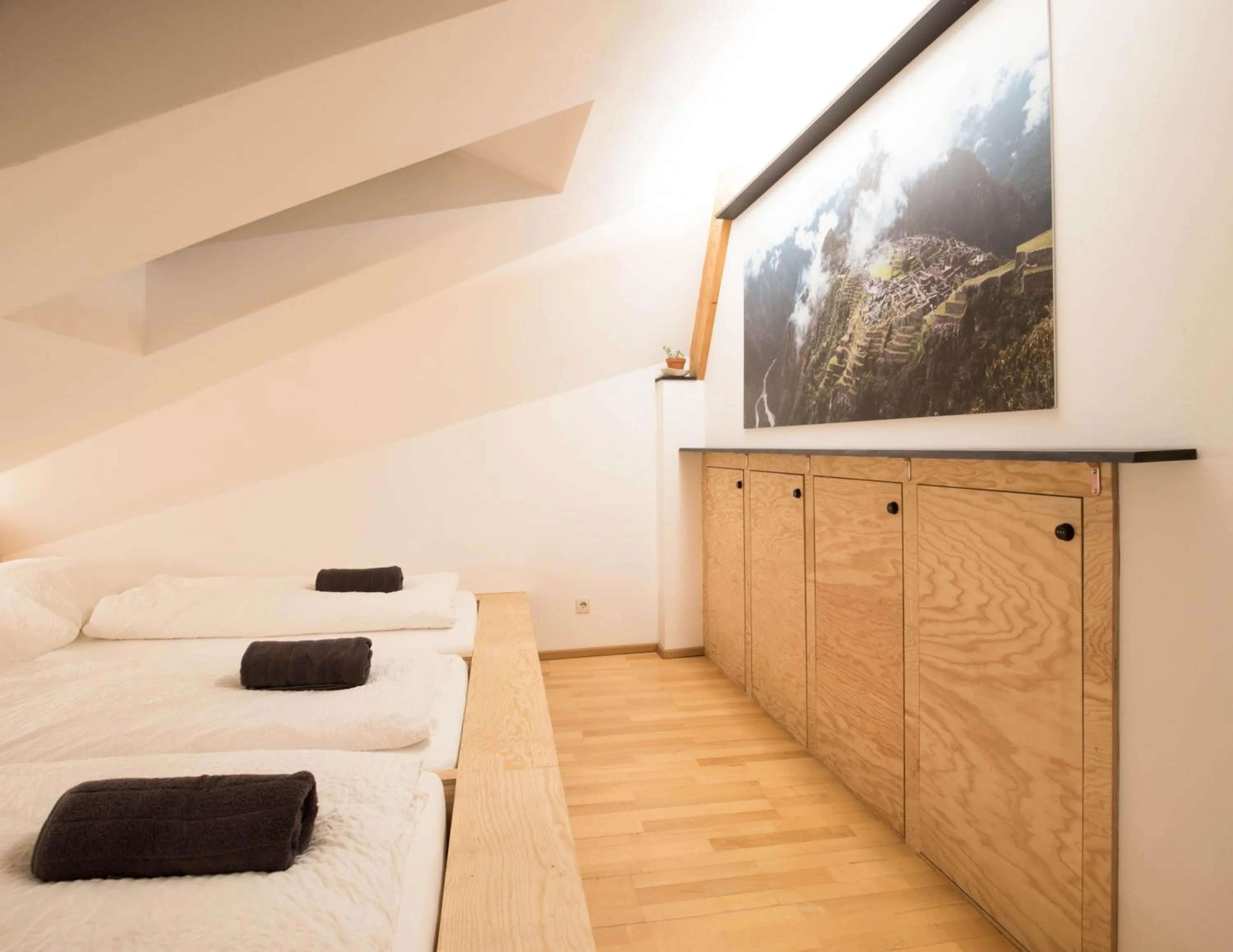 Quadruple Room with Shared Bathroom in Montagu Hostel & Bar