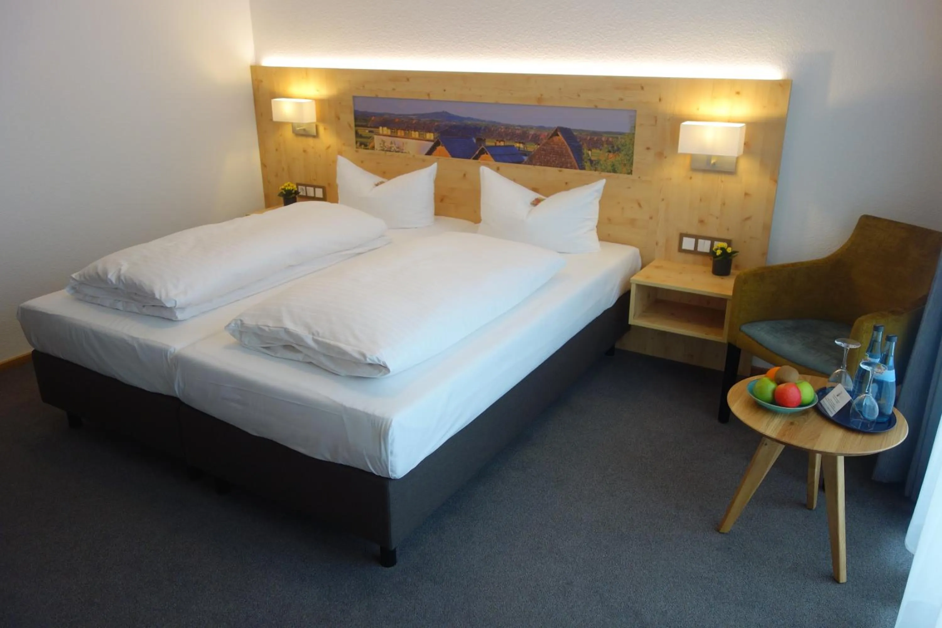 Bed in Hotel & Restaurant Engel