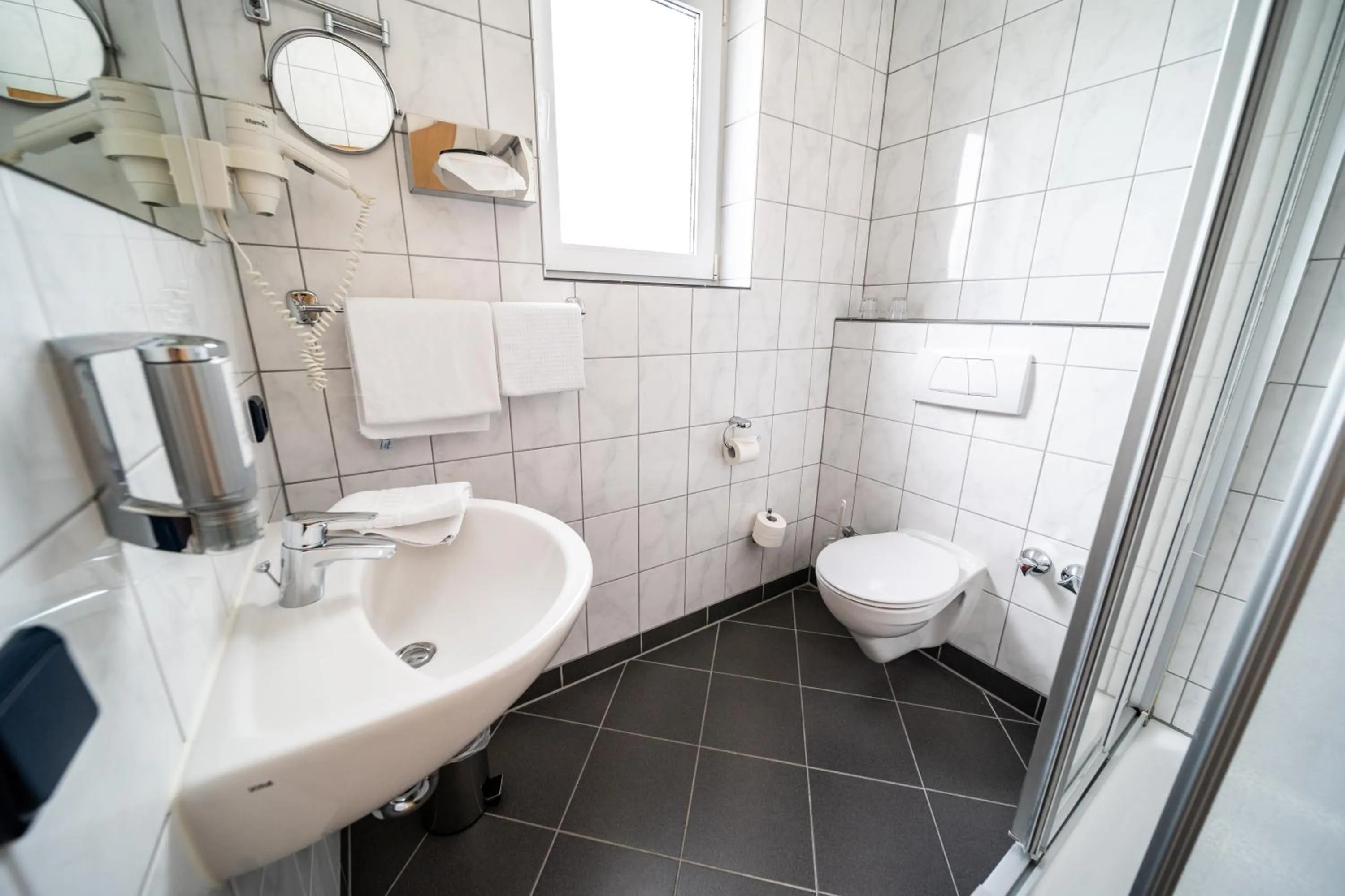 Bathroom in Hotel Rieder