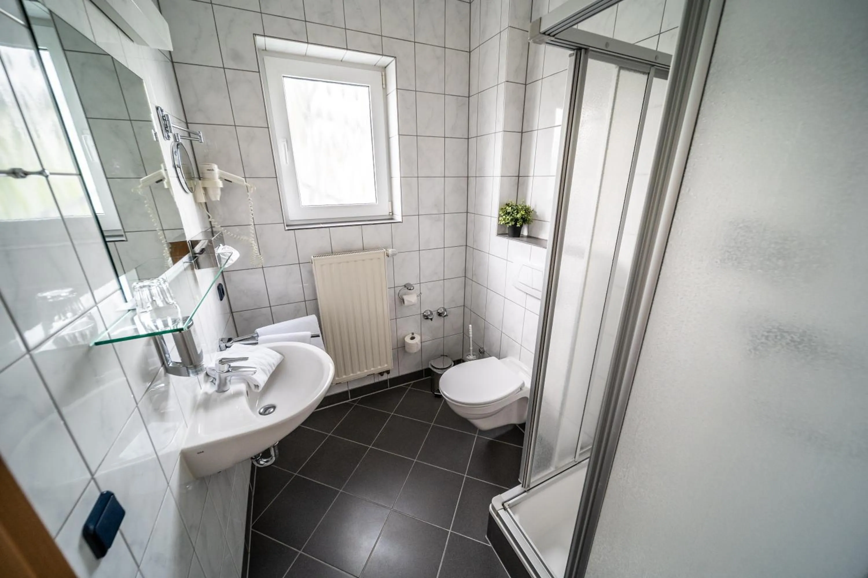 Bathroom in Hotel Rieder
