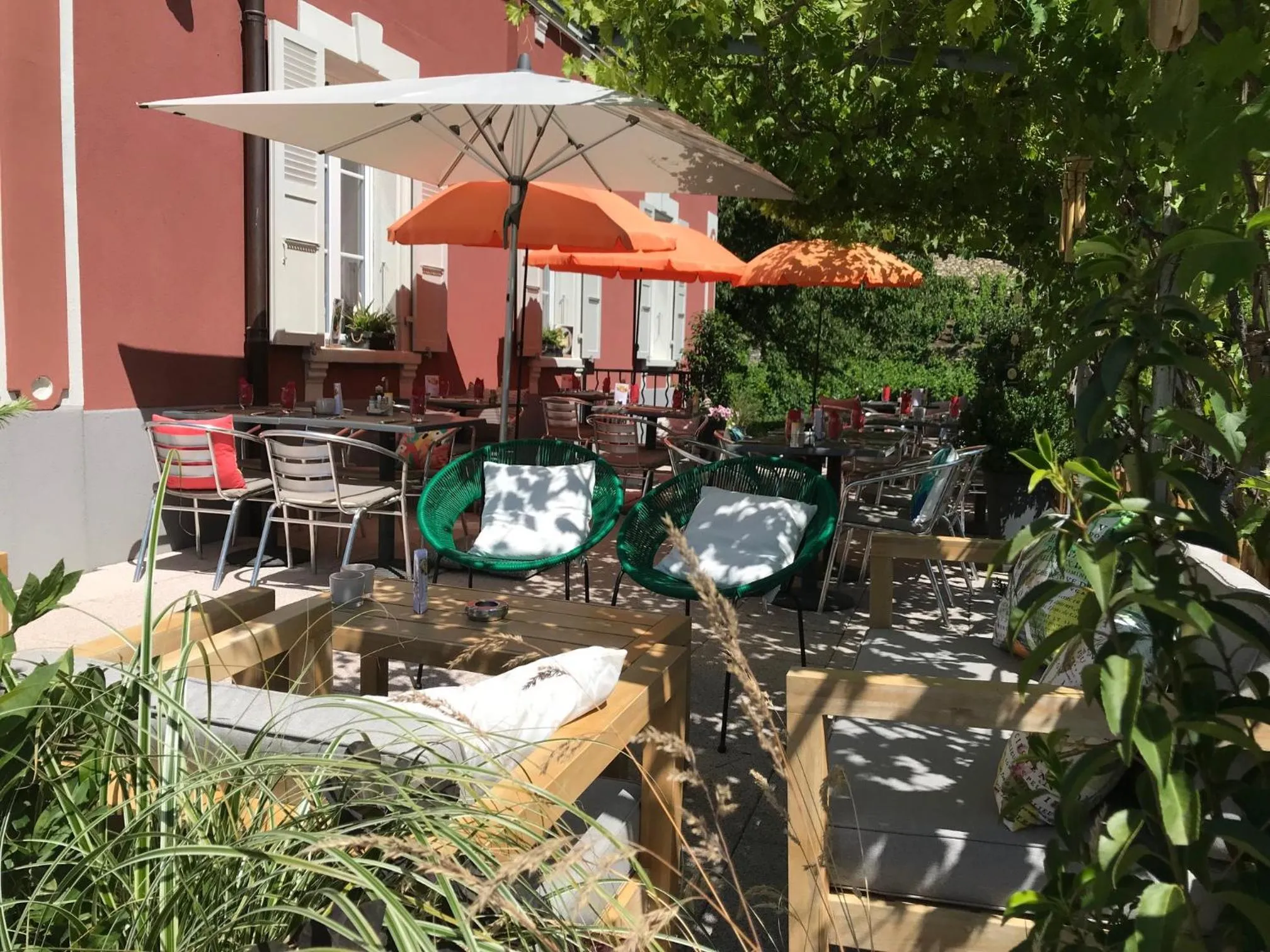 Patio in Relais du Simplon