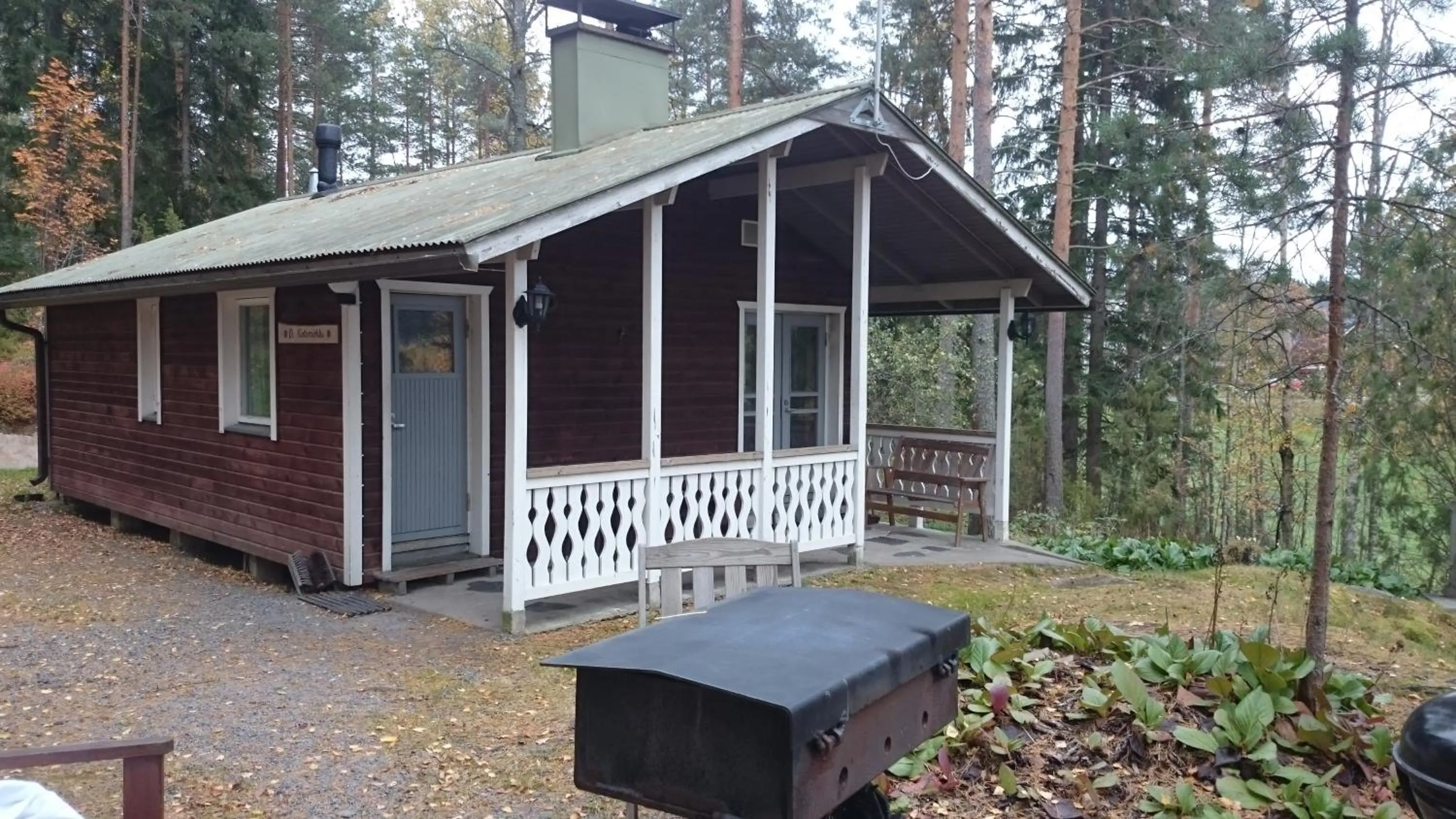 BBQ facilities in Yli-Kaitala Holiday Resort Tuuliviiri