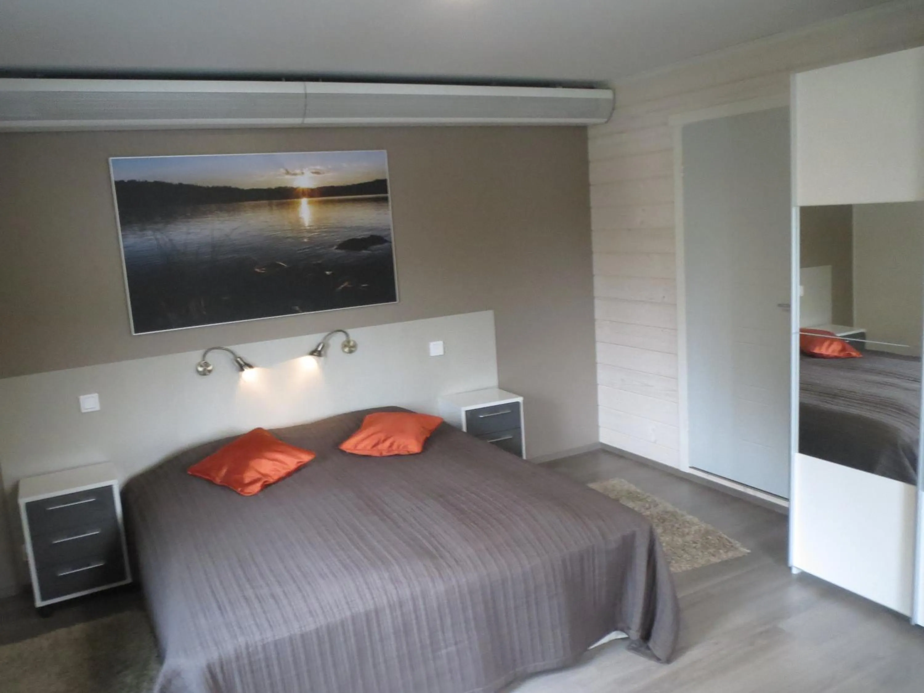 Bedroom, Bed in Yli-Kaitala Holiday Resort Tuuliviiri