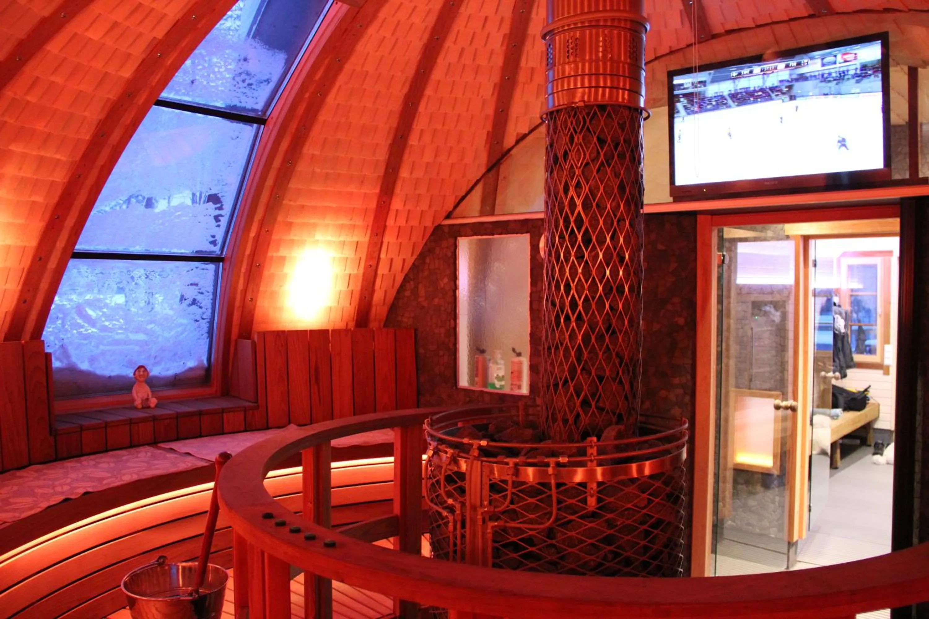 Spa and wellness centre/facilities in Yli-Kaitala Holiday Resort Tuuliviiri