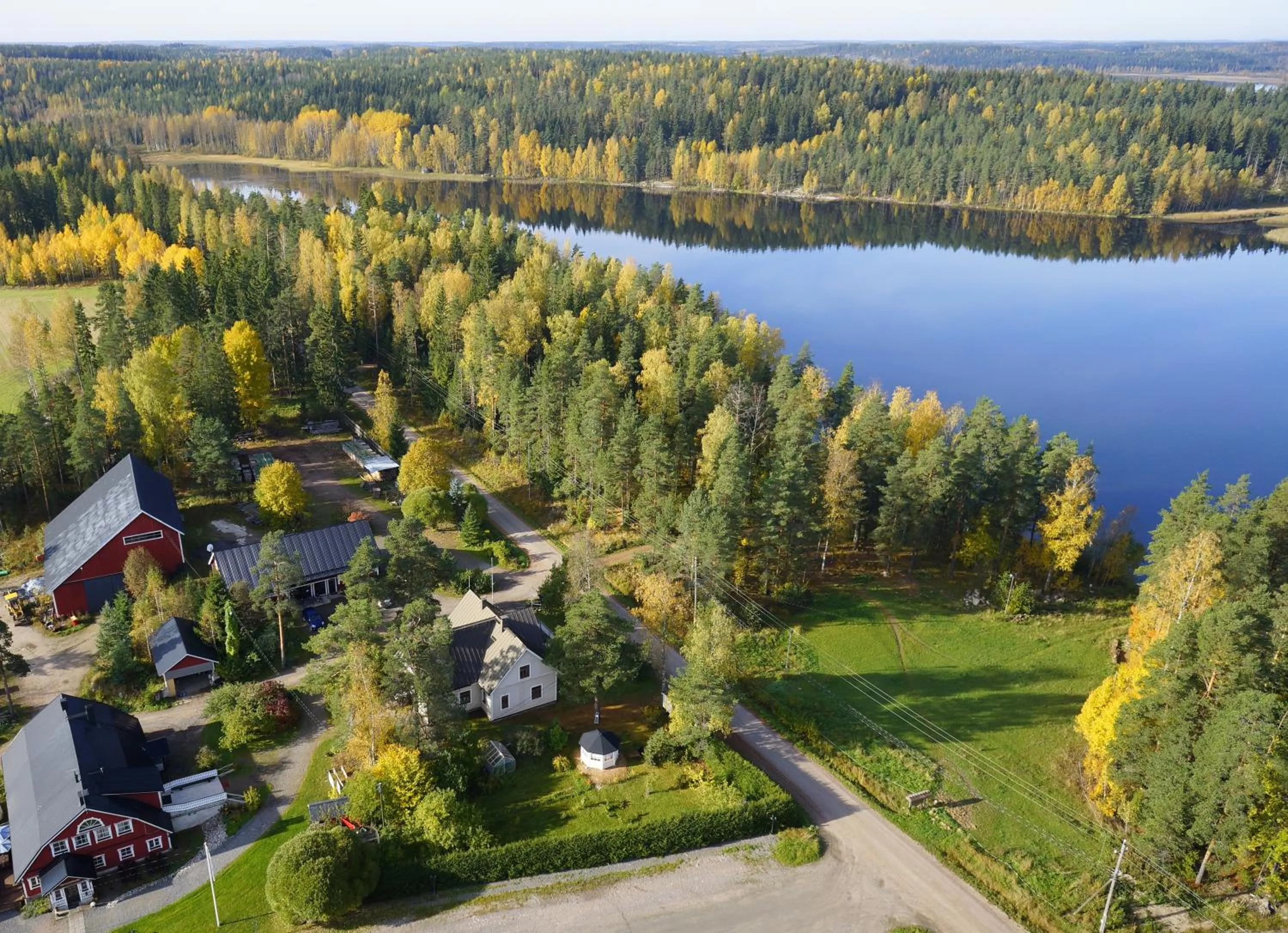 Neighbourhood in Yli-Kaitala Holiday Resort Tuuliviiri