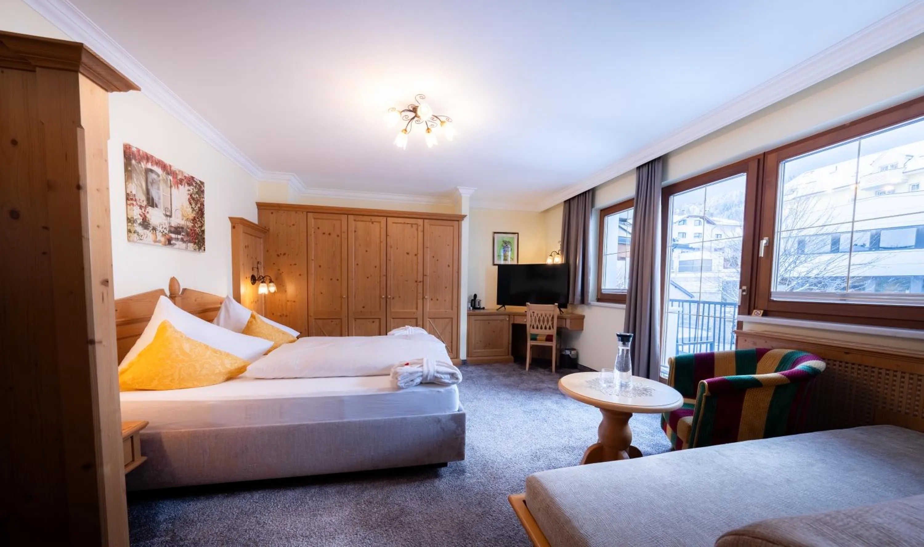 Bed in Alpenresidenz Trisanna