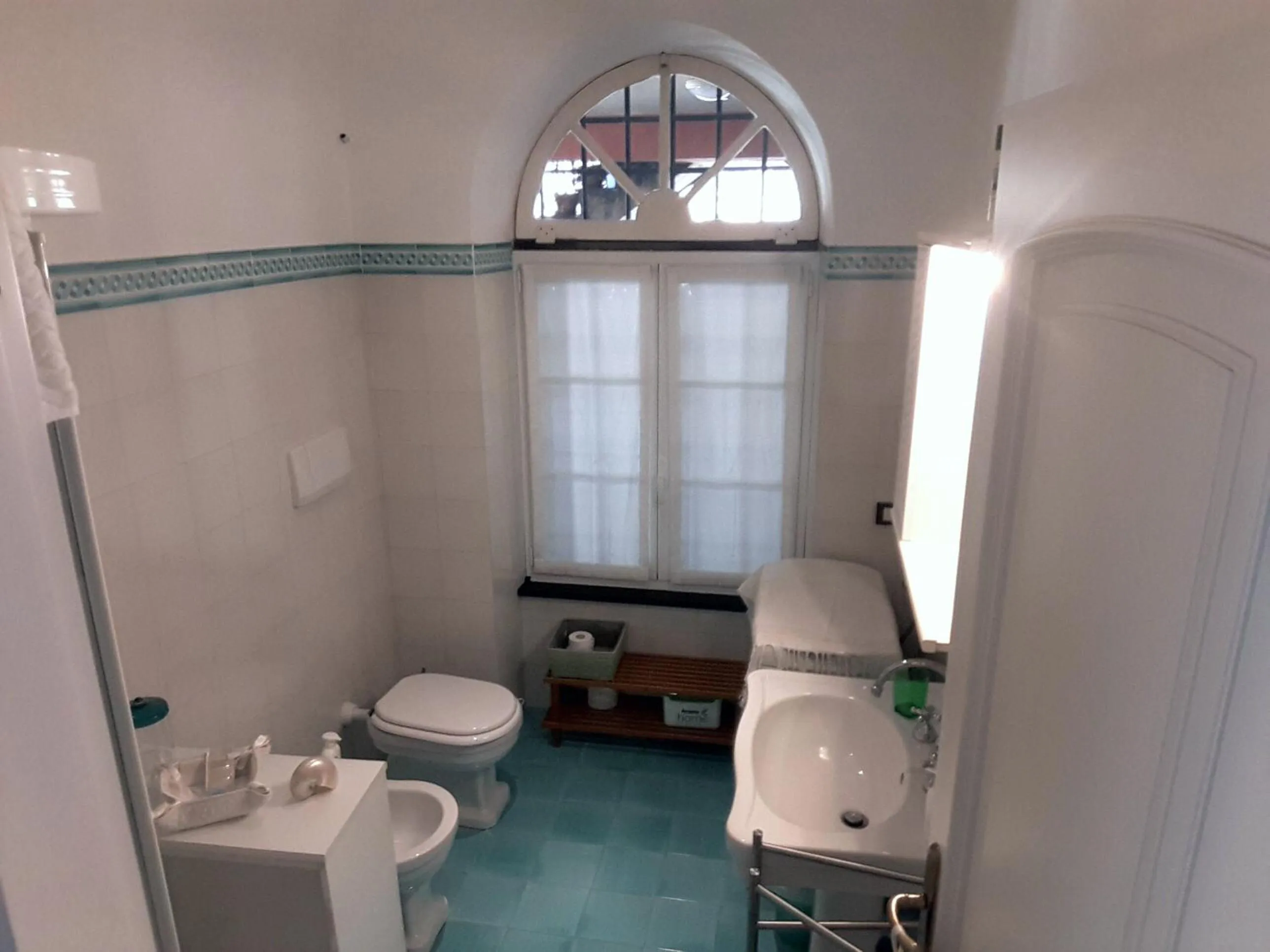 Bathroom in The italian riviera